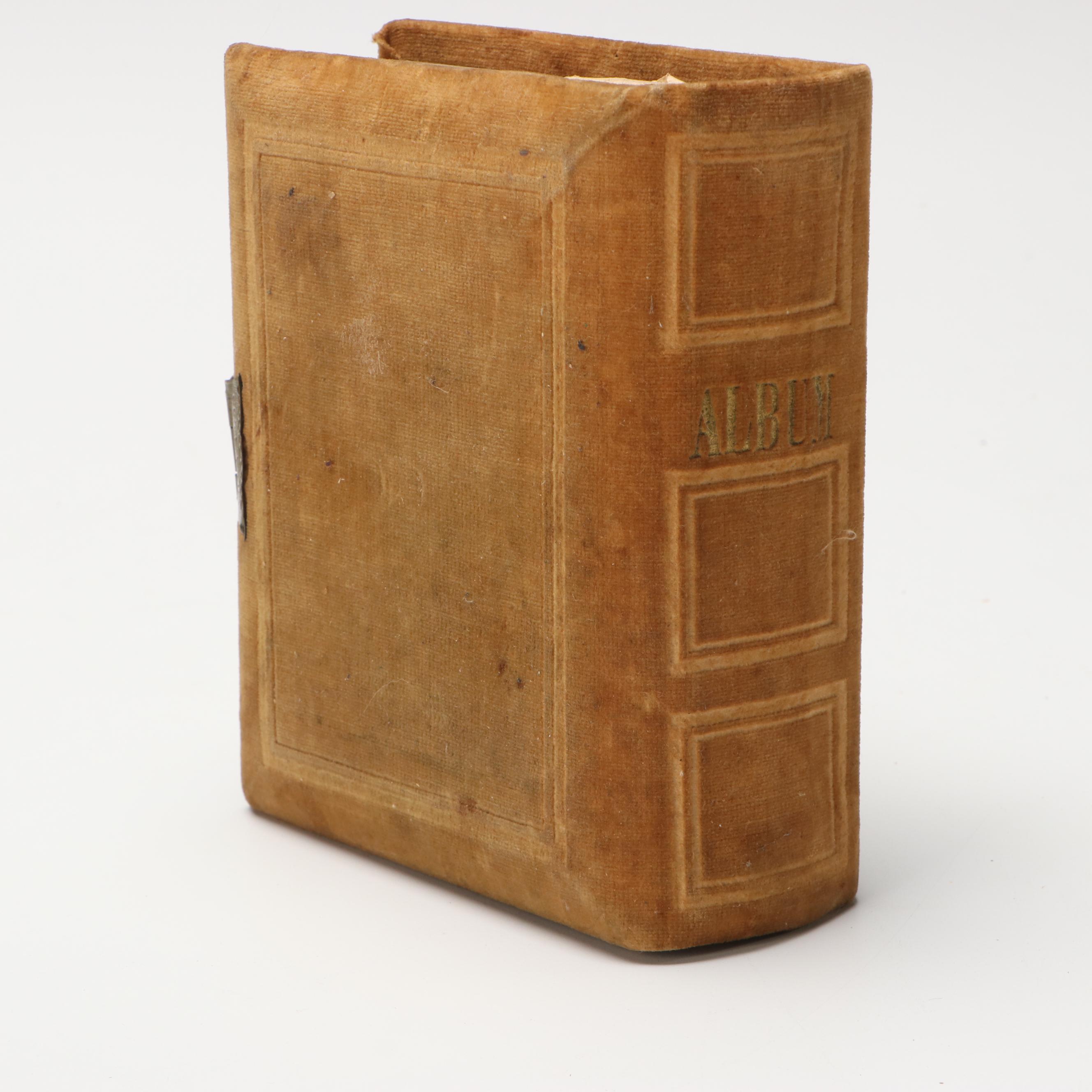 Carte de Visite with Other Portraits of Men, Women and Children, Mid-19th C.