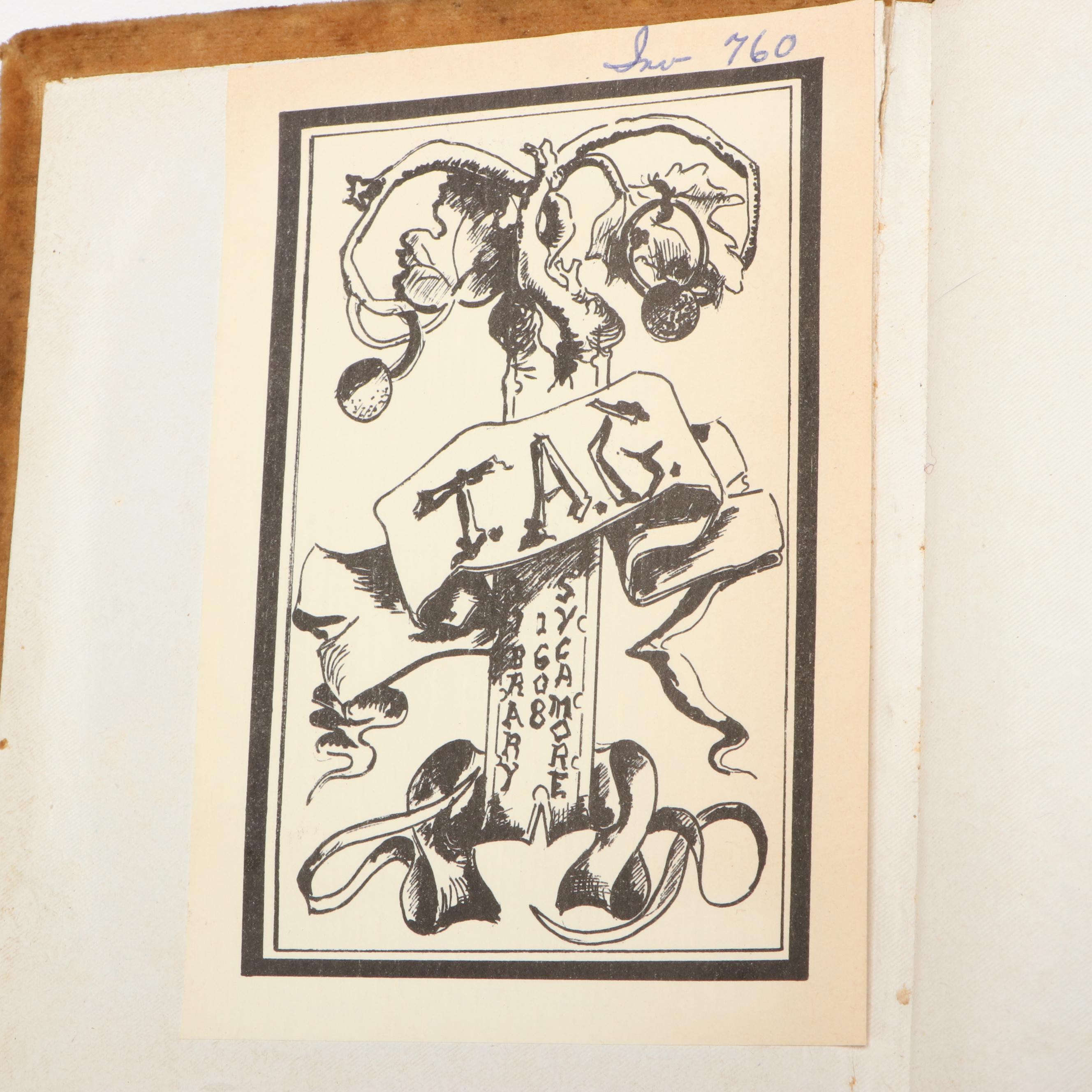 Carte de Visite with Other Portraits of Men, Women and Children, Mid-19th C.