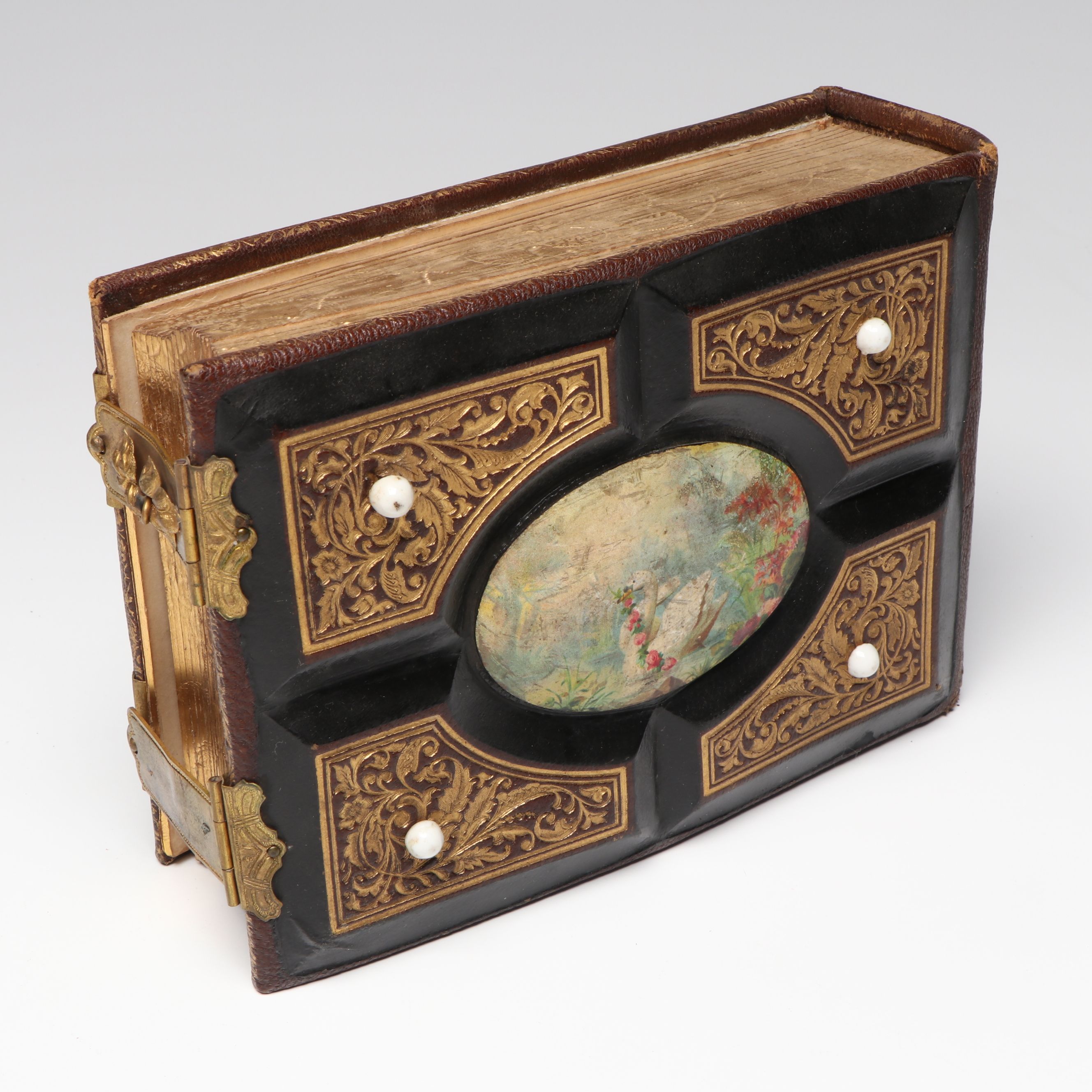 Carte de Visite with Other Portraits of Men, Women and Children, Mid-19th C.