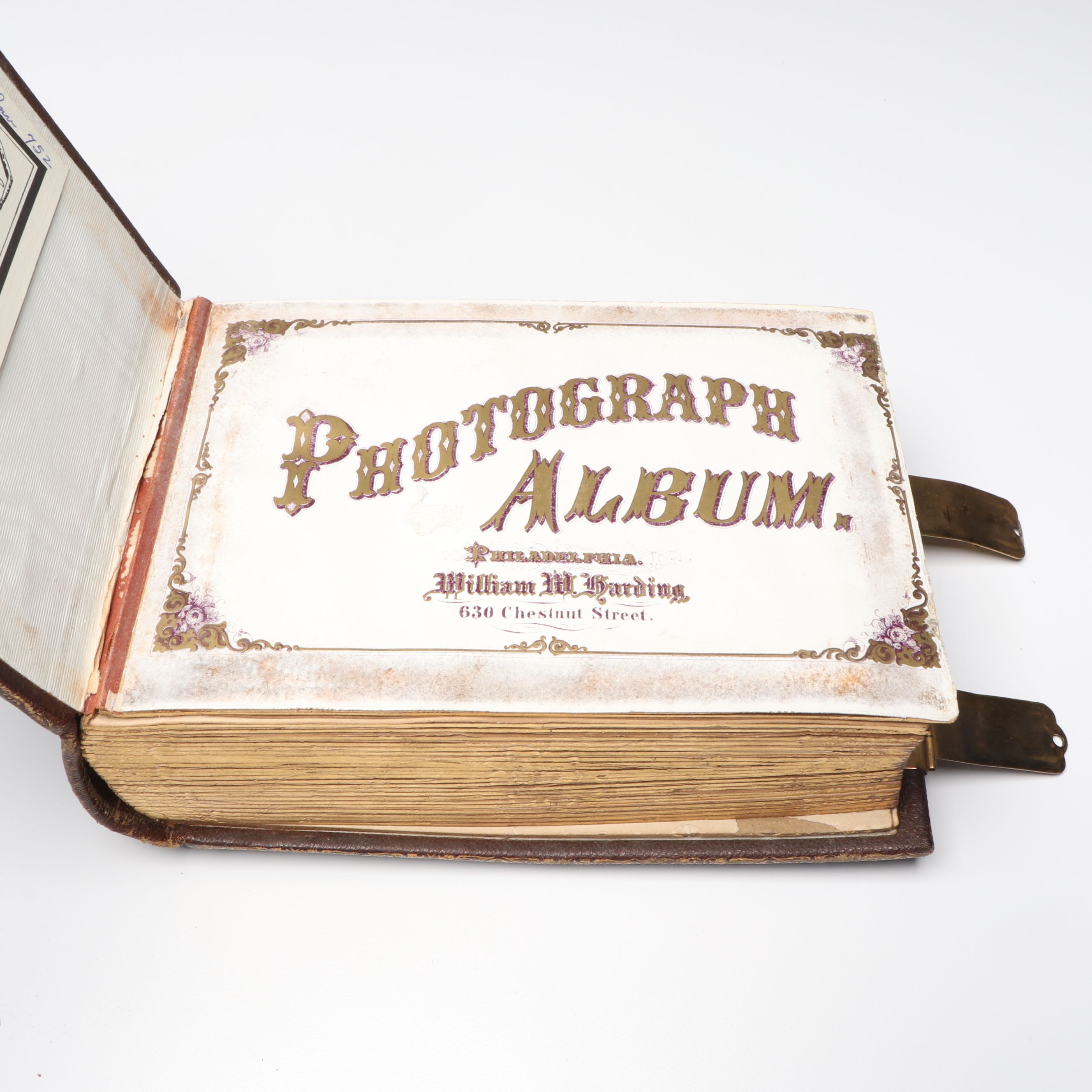 Carte de Visite with Other Portraits of Men, Women and Children, Mid-19th C.