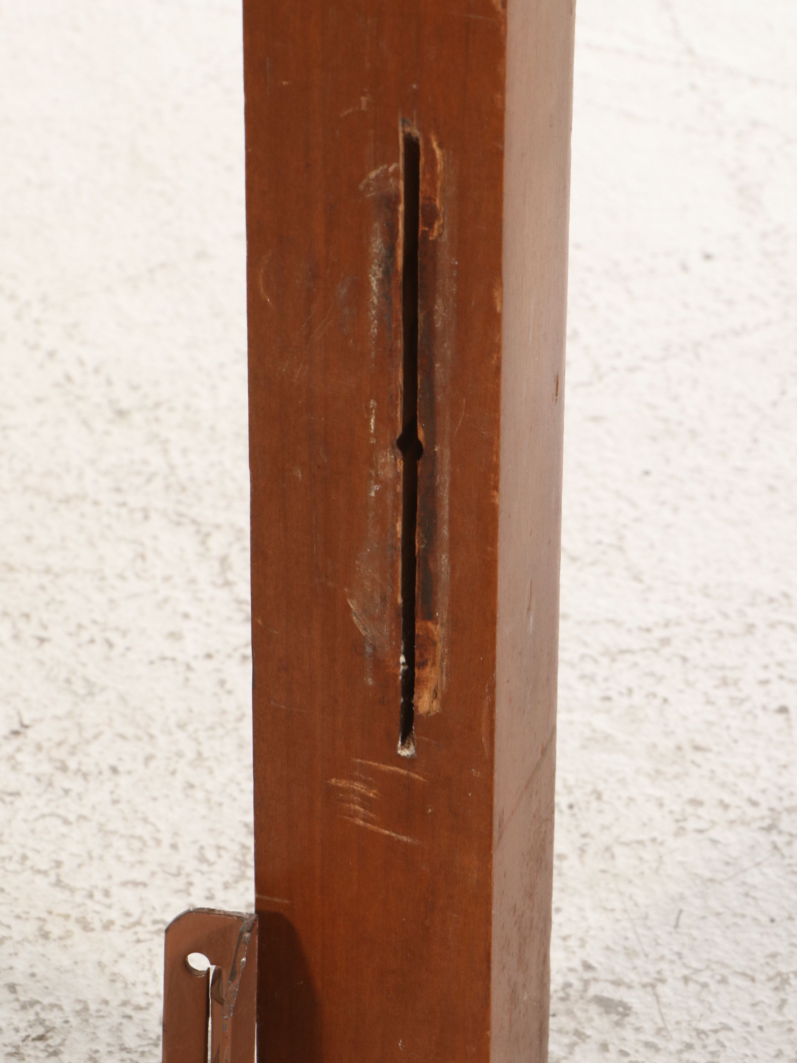 American Art Deco Style Maple and Mixed Wood Four-Poster Bed Frame