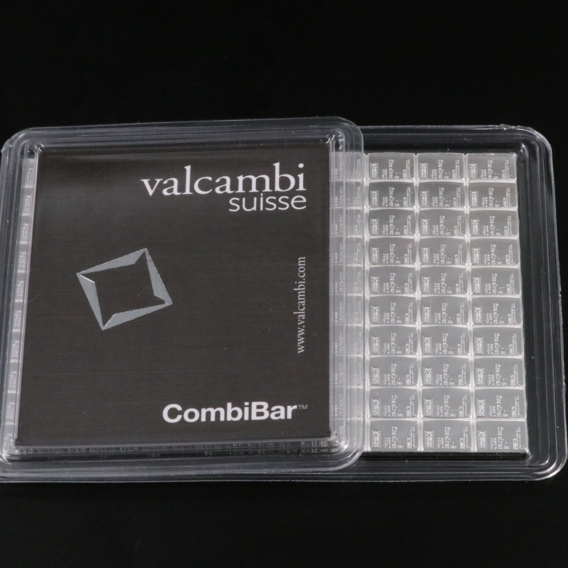 Valcambi 100 Gram Segmented .999 Silver Bar