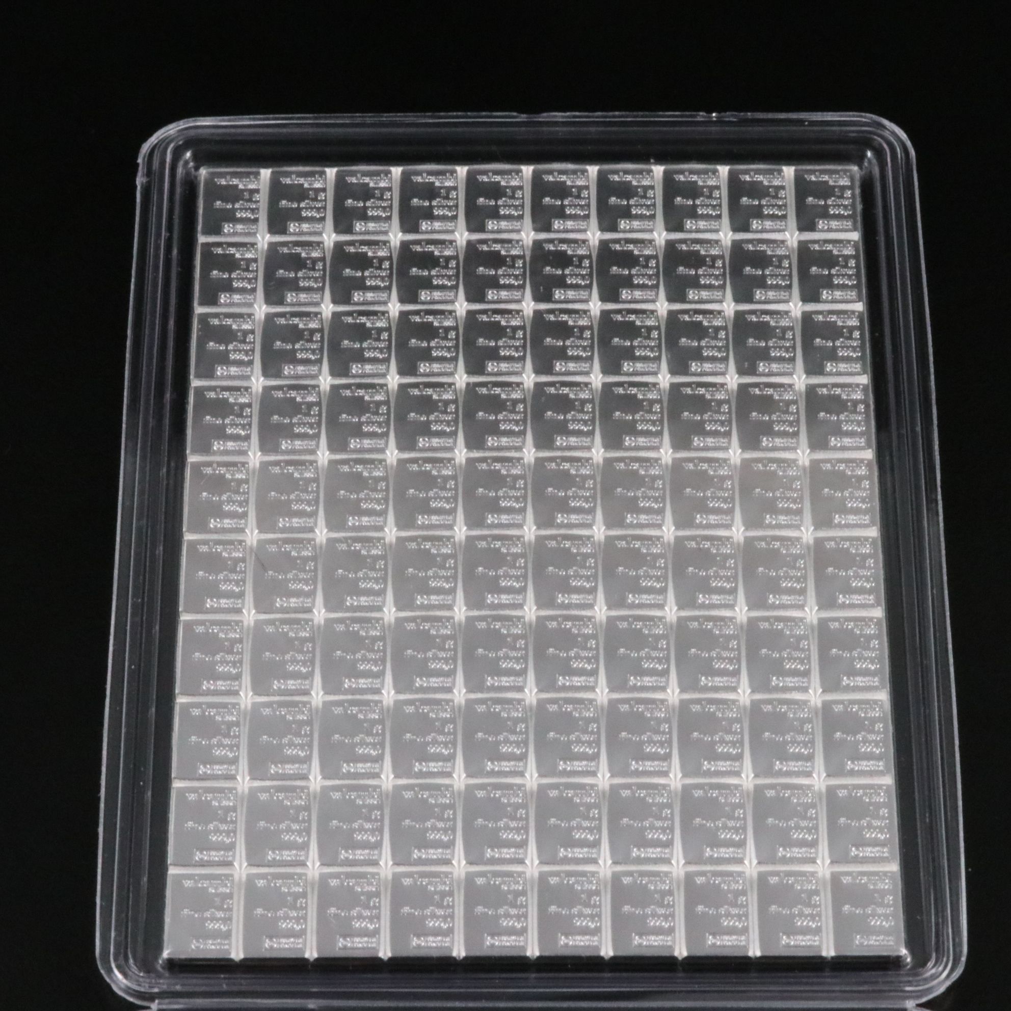 Valcambi 100 Gram Segmented .999 Silver Bar