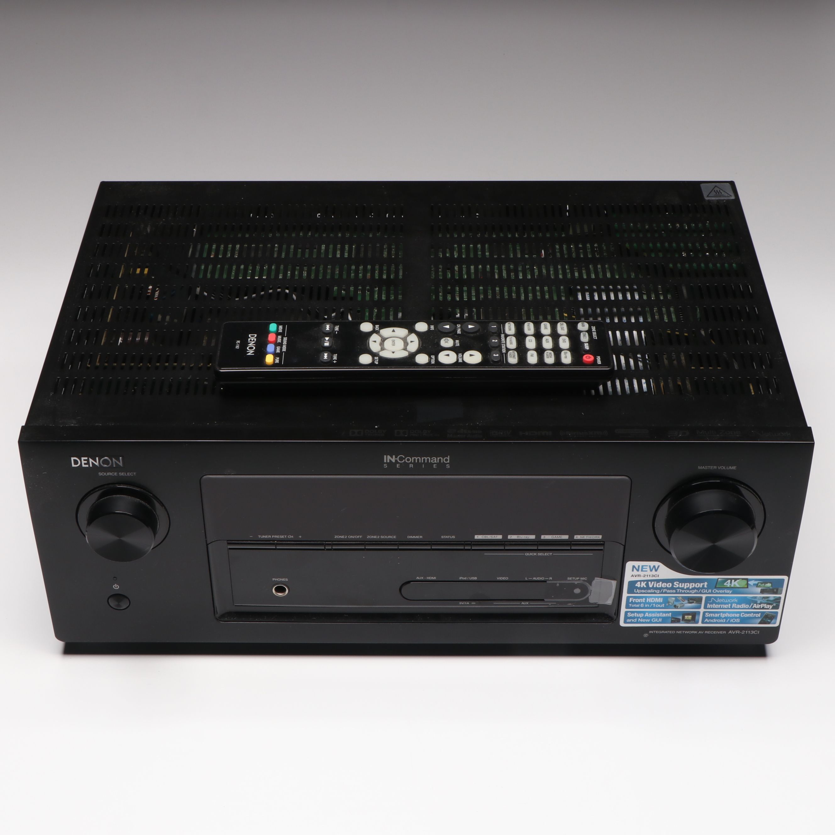 Denon AVR-2113CI Receiver with Remote