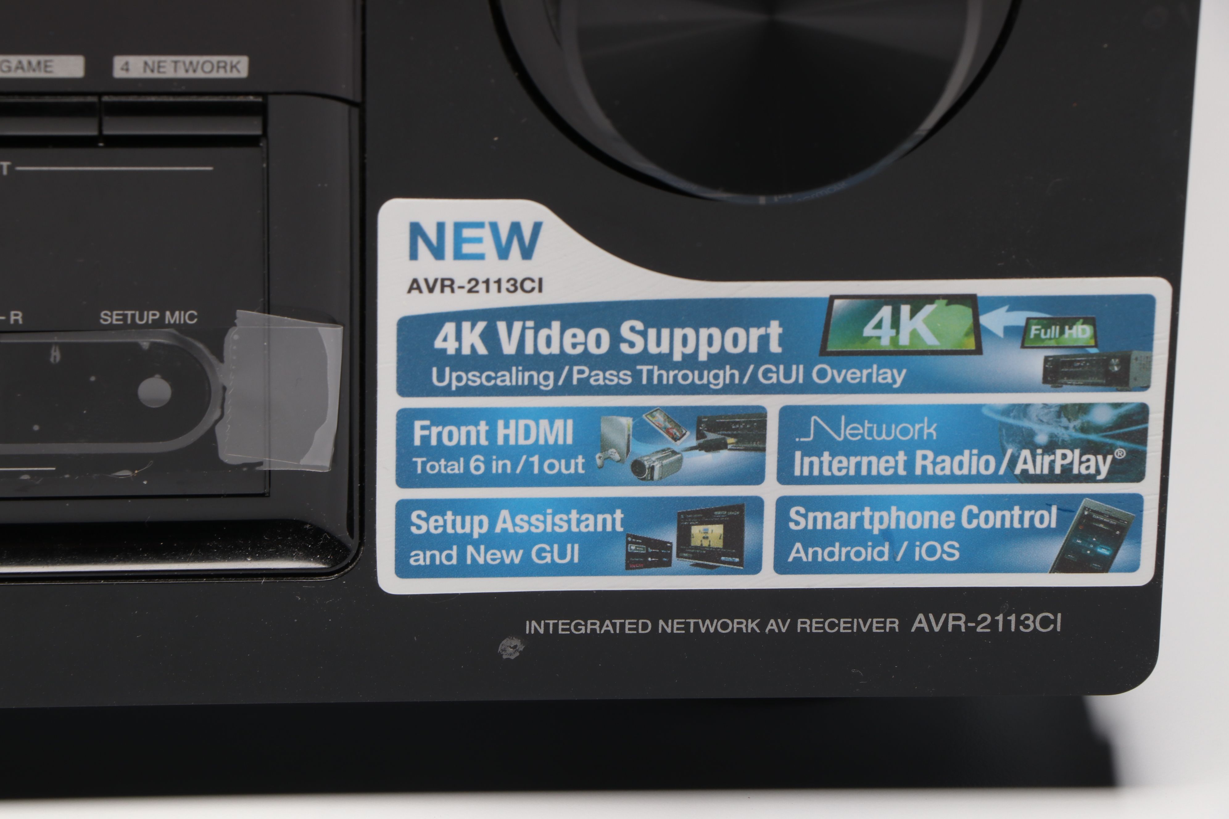 Denon AVR-2113CI Receiver with Remote