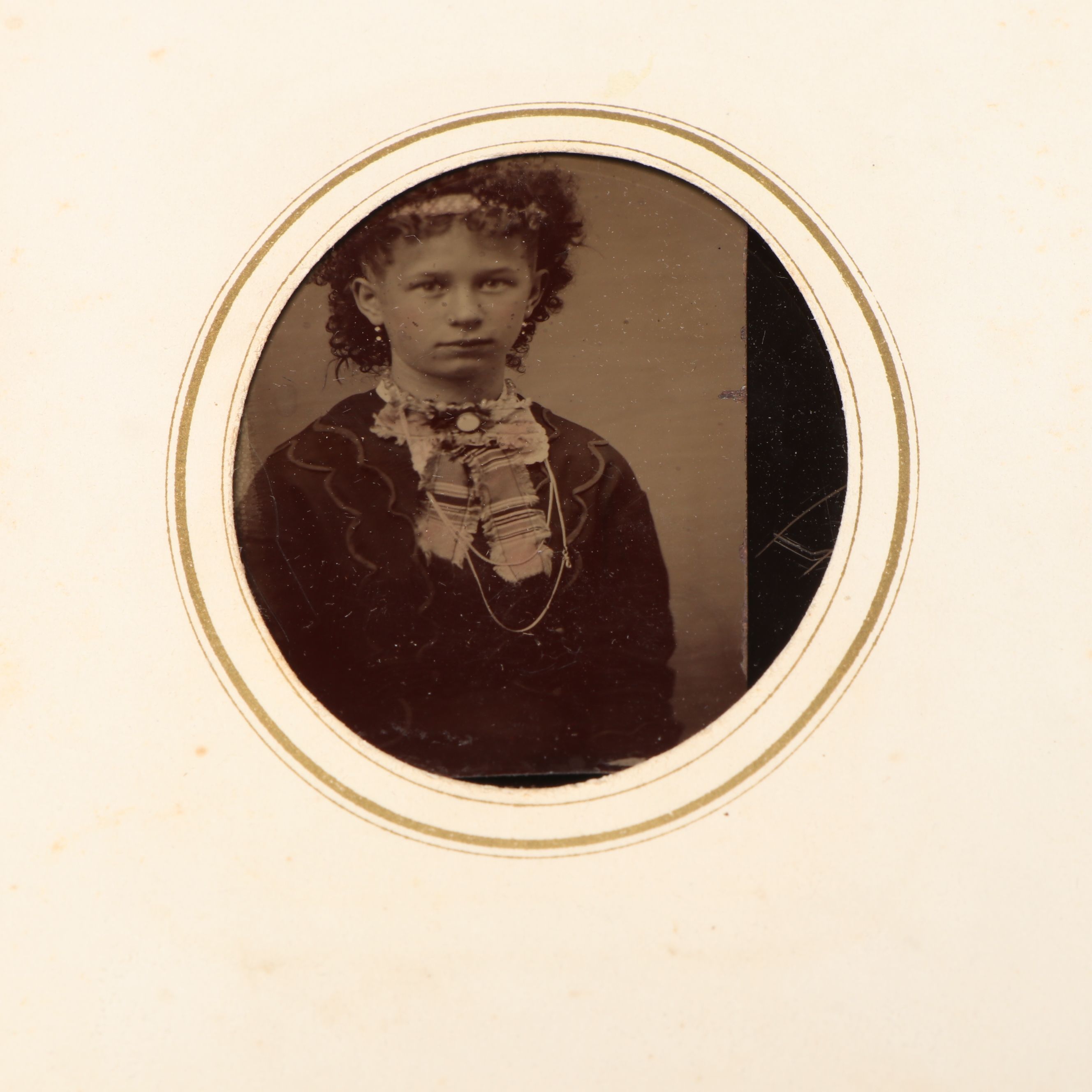 Tintypes and Other Portraits of Men, Women and Children, Mid-19th Century