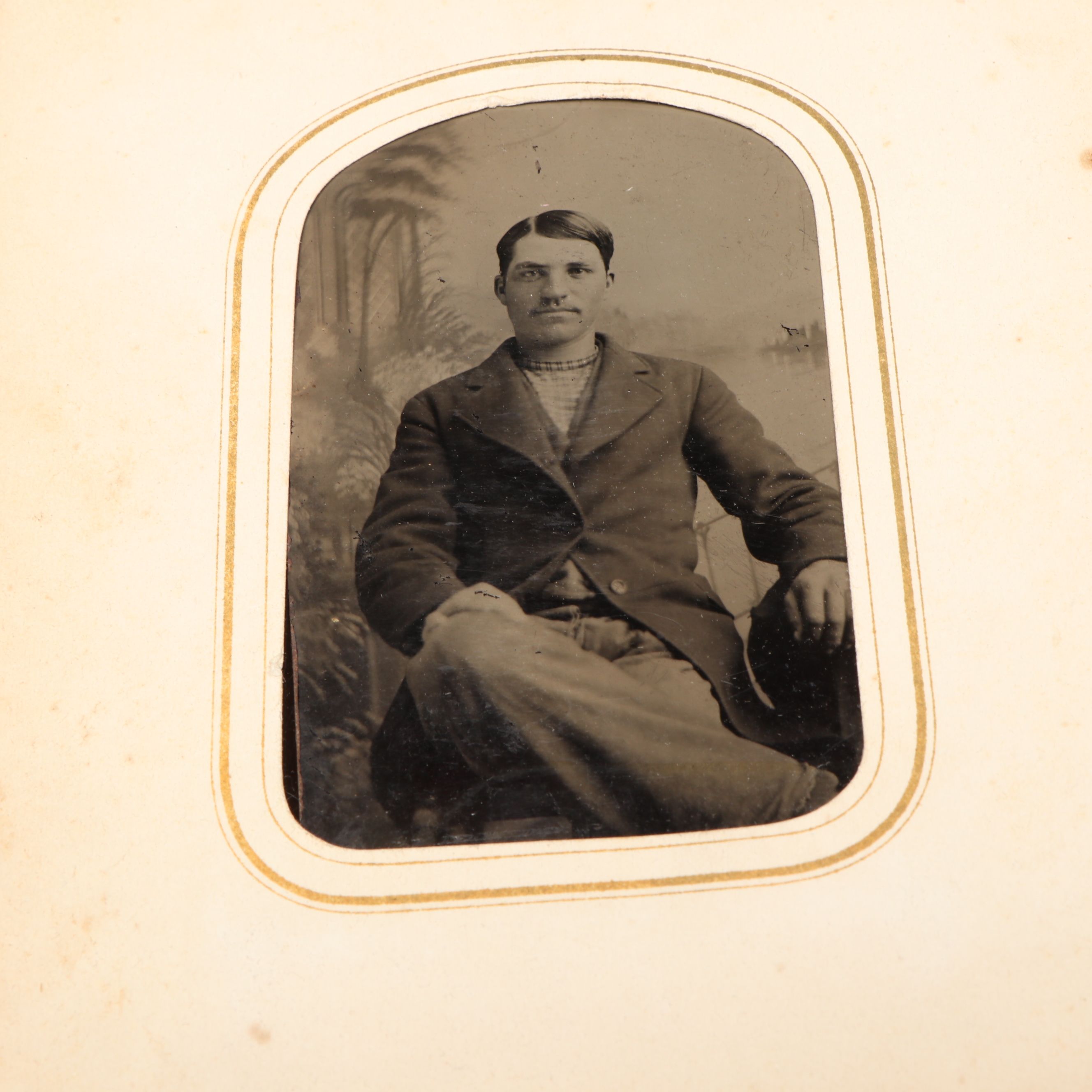 Tintypes and Other Portraits of Men, Women and Children, Mid-19th Century