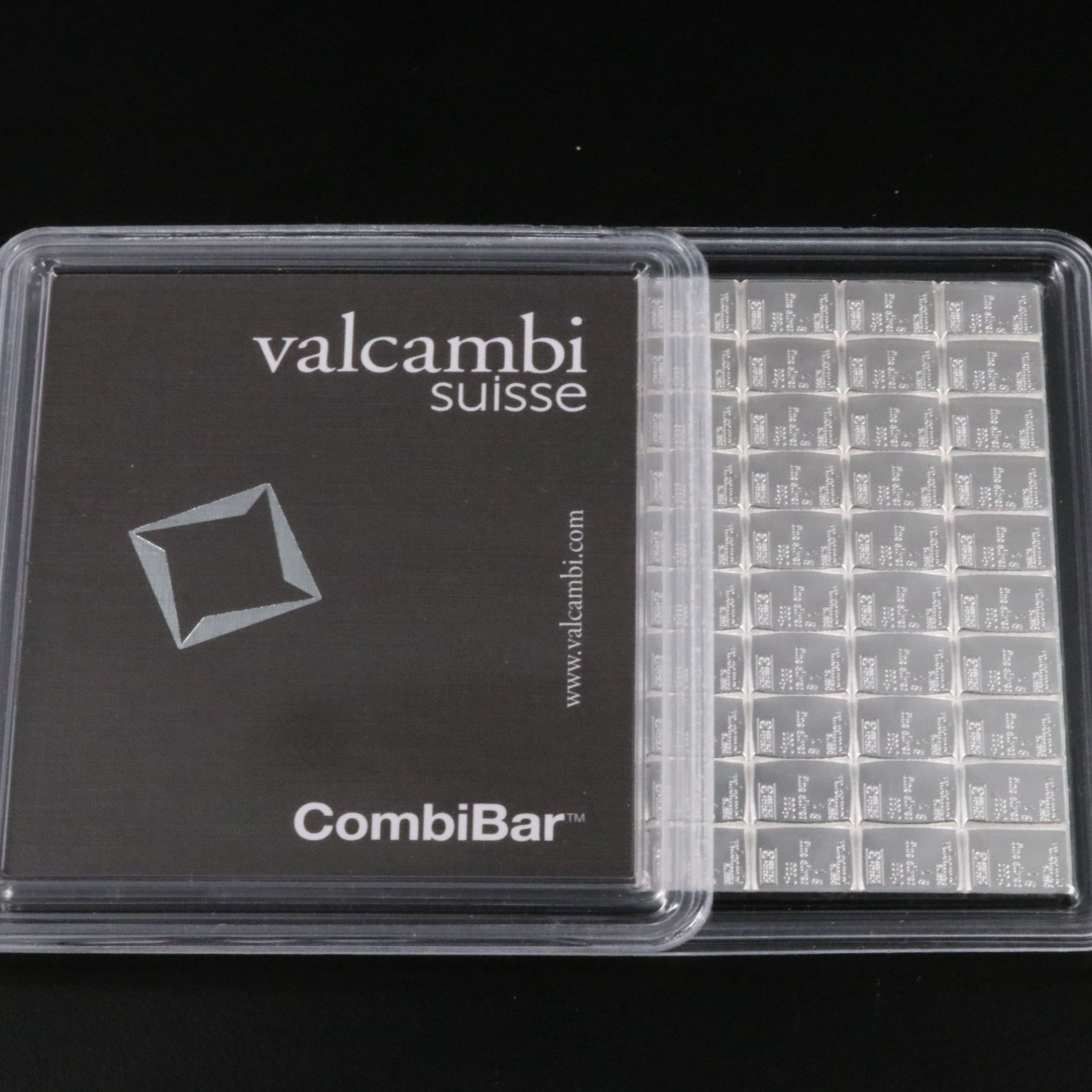 Valcambi 100 Gram Segmented .999 Silver Bar