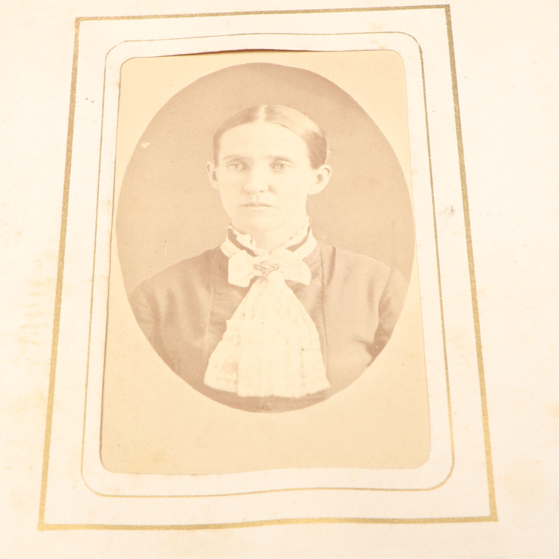 Carte de Visite and Silver Gelatin Photographs of Men, Women and Children