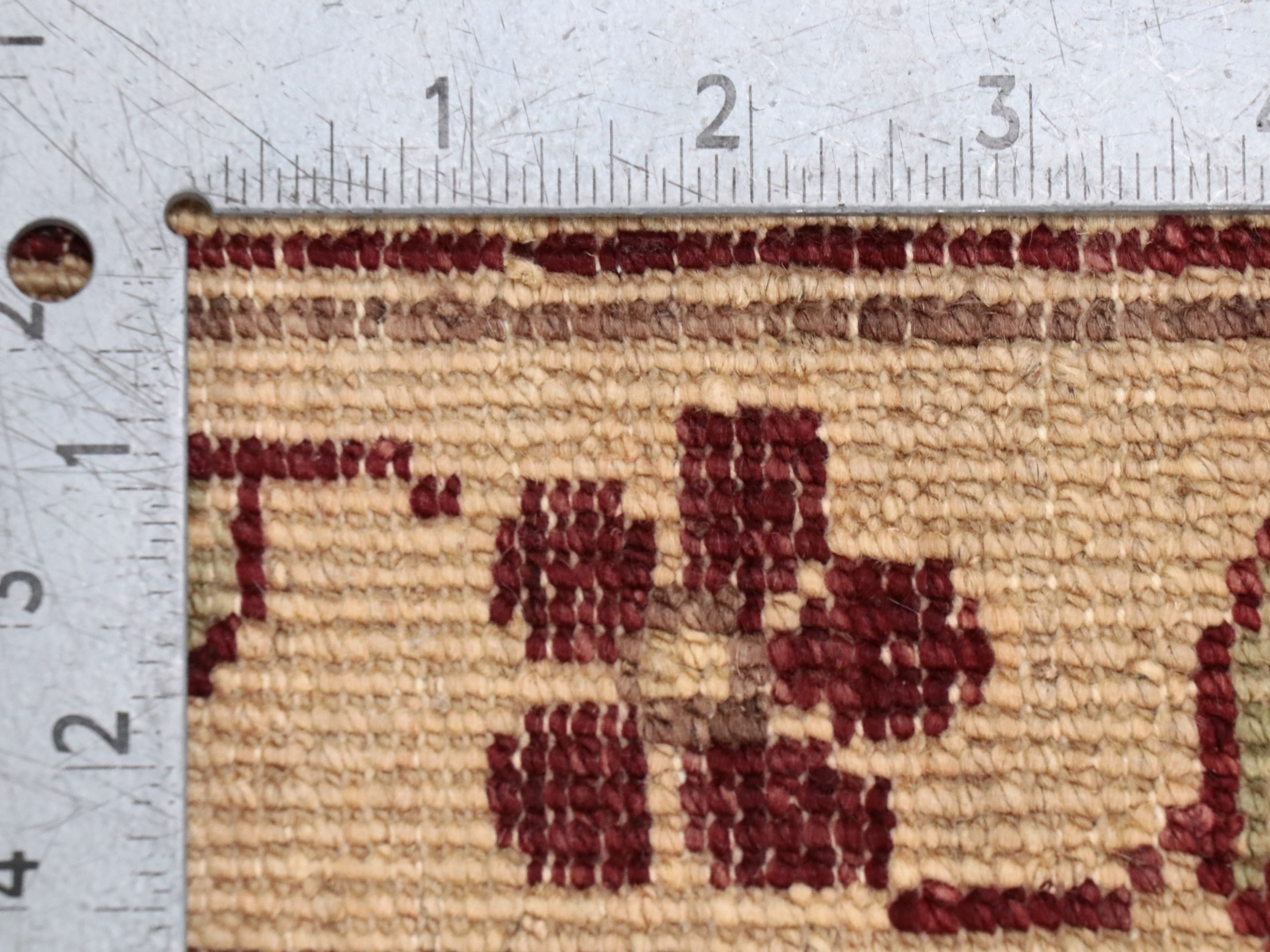 8'11 x 11'9 Hand-Knotted Pakistani Peshawar Area Rug