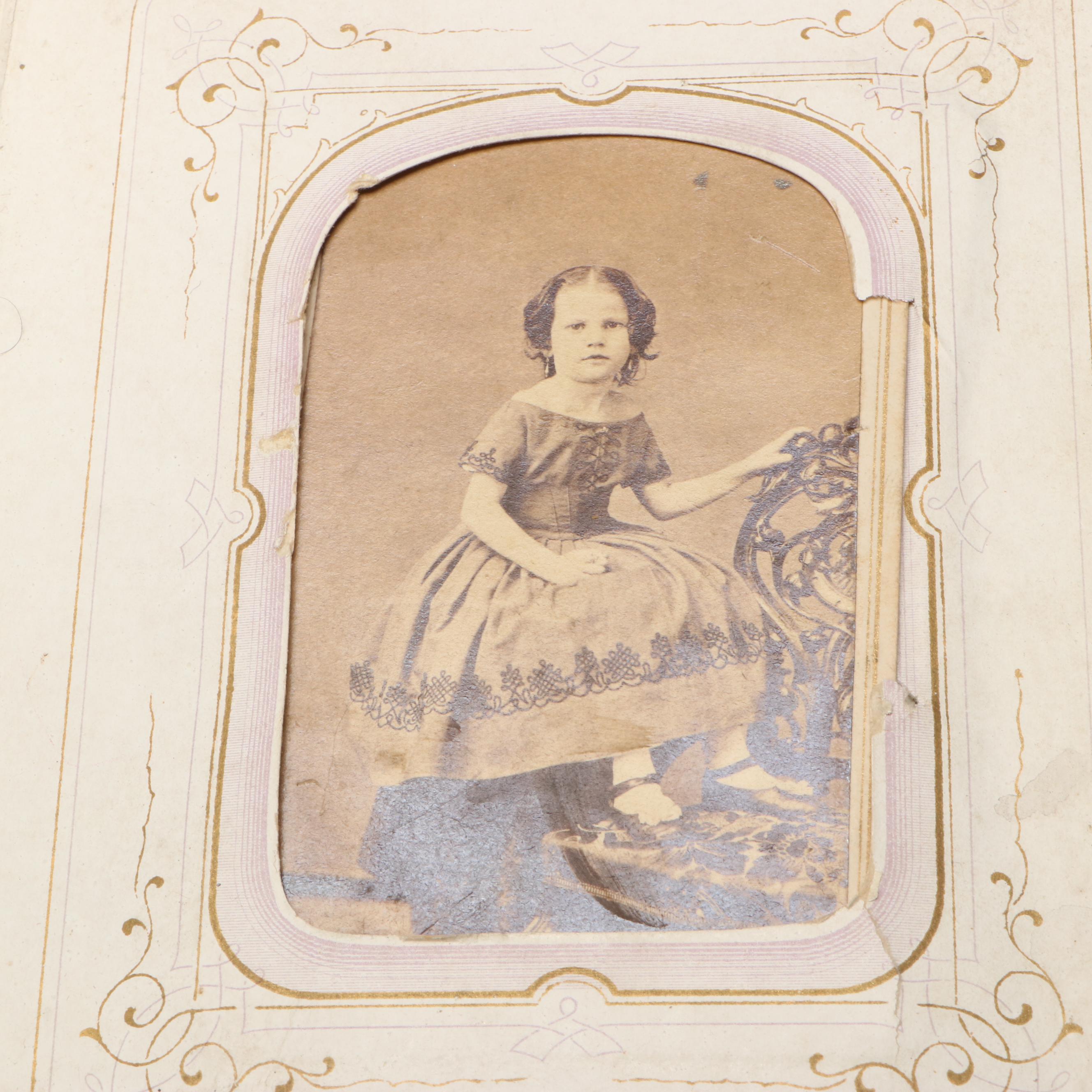 German with Other Portraits of Men, Women and Children, Mid-19th Century