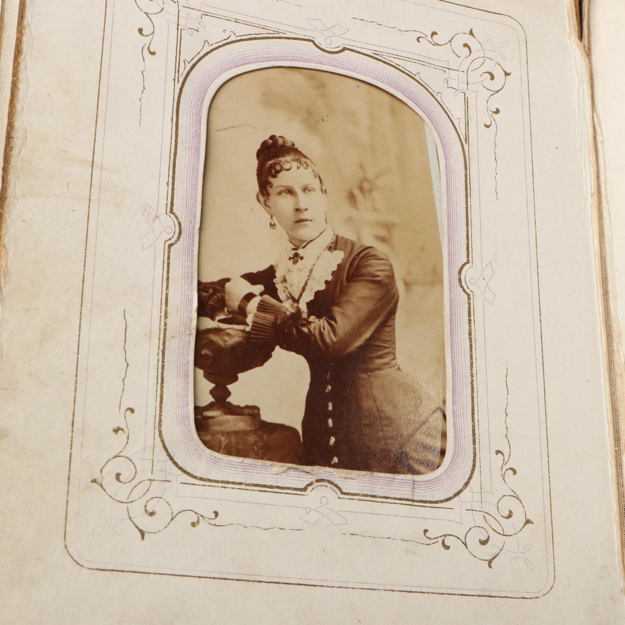 German with Other Portraits of Men, Women and Children, Mid-19th Century