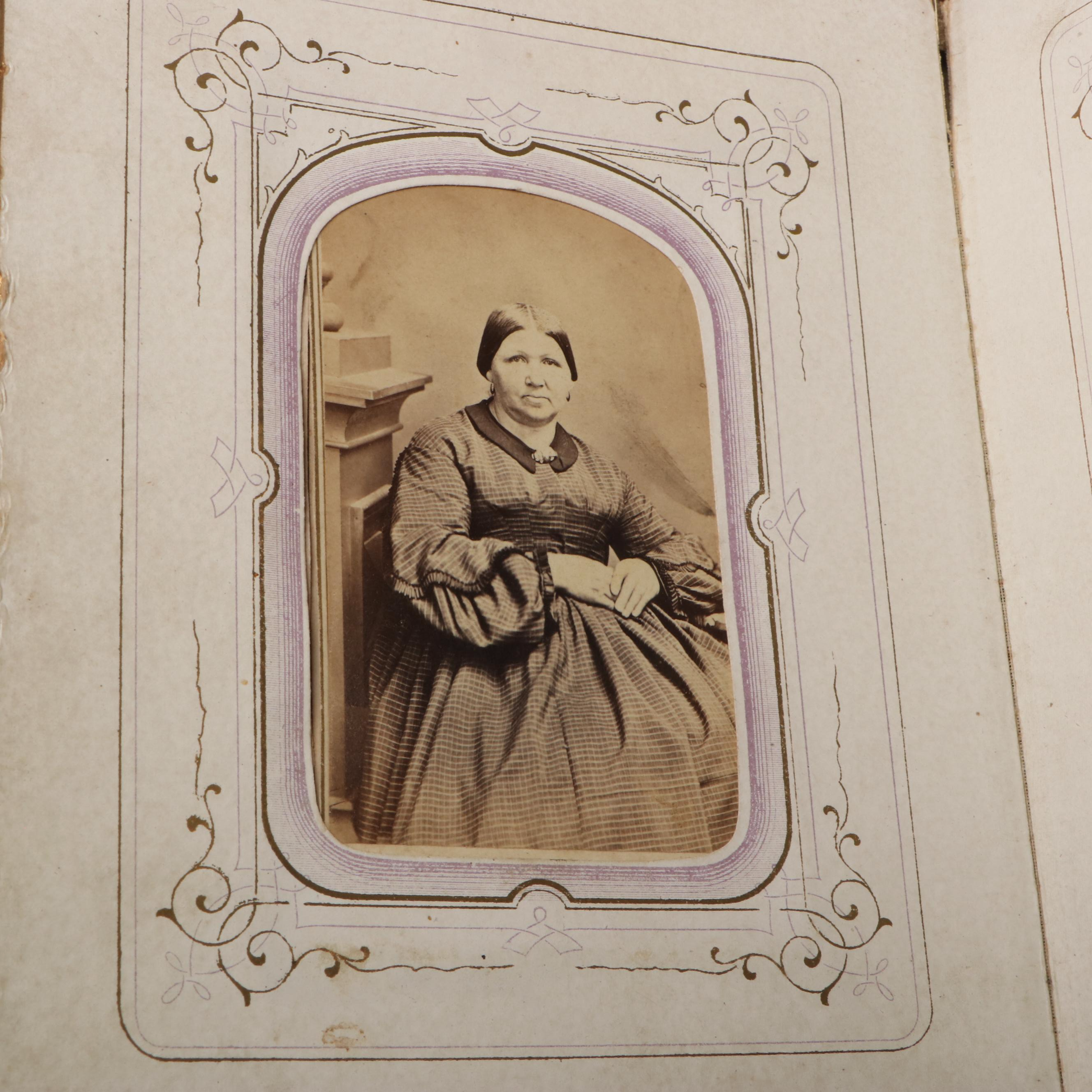 German with Other Portraits of Men, Women and Children, Mid-19th Century