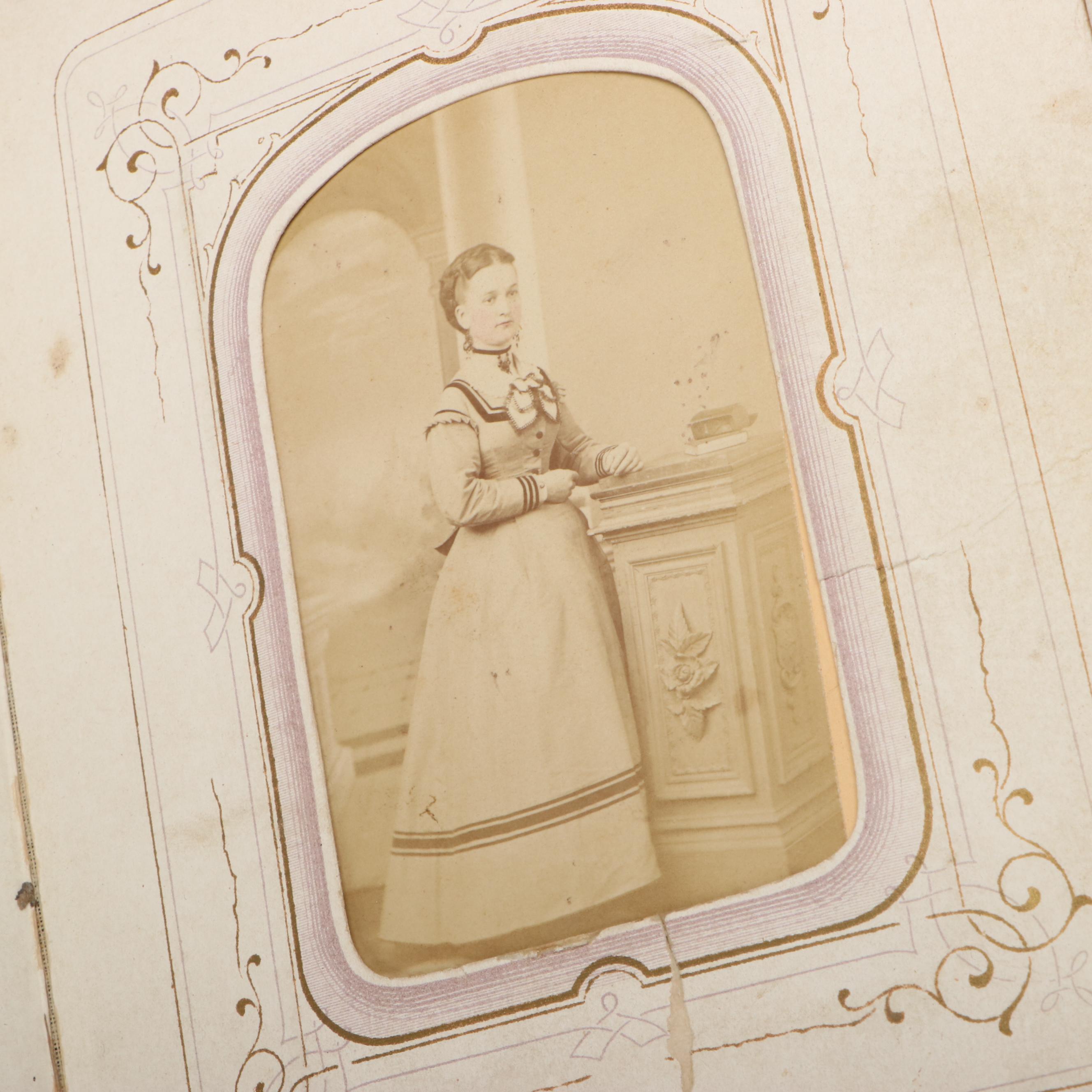 German with Other Portraits of Men, Women and Children, Mid-19th Century