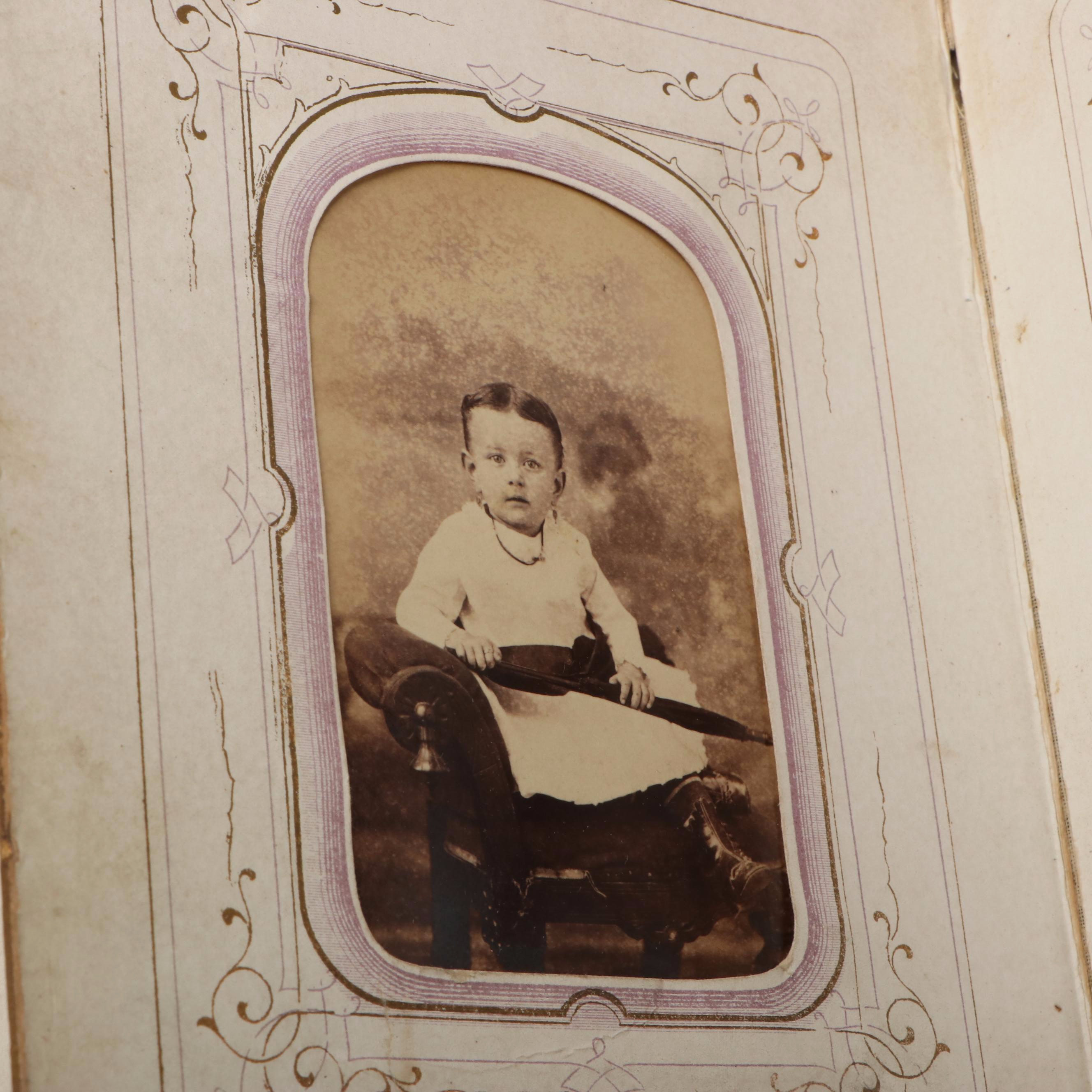 German with Other Portraits of Men, Women and Children, Mid-19th Century