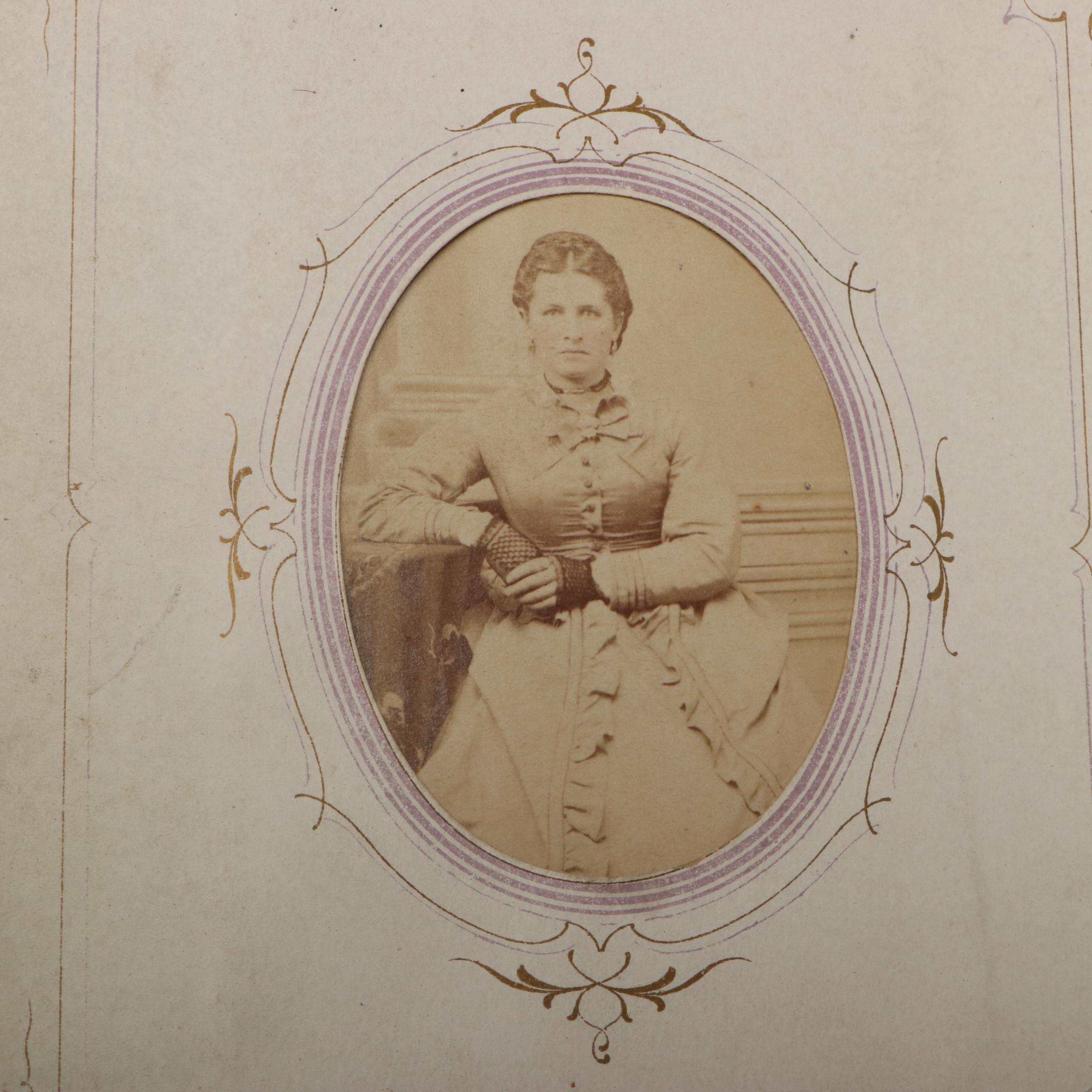 German with Other Portraits of Men, Women and Children, Mid-19th Century