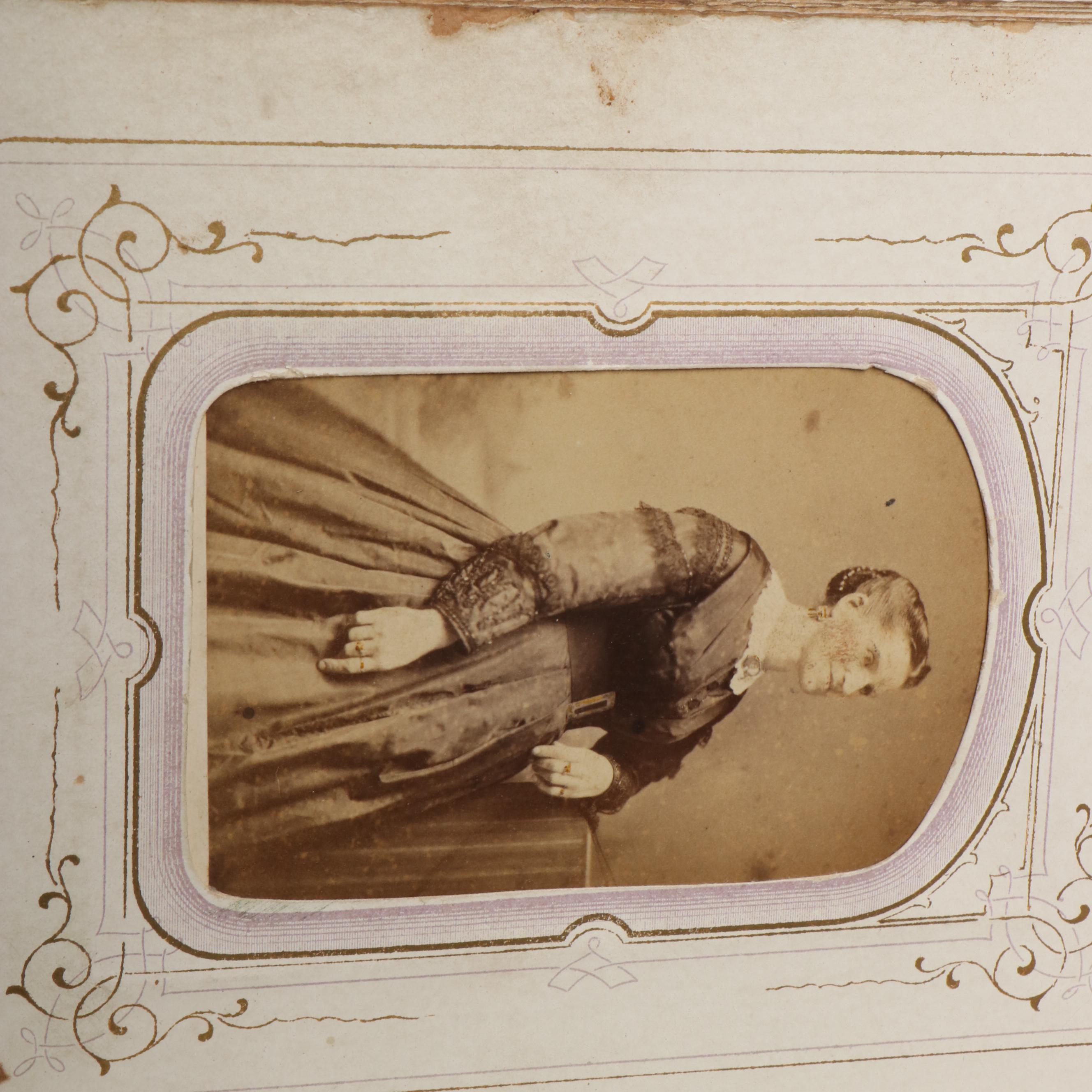 German with Other Portraits of Men, Women and Children, Mid-19th Century