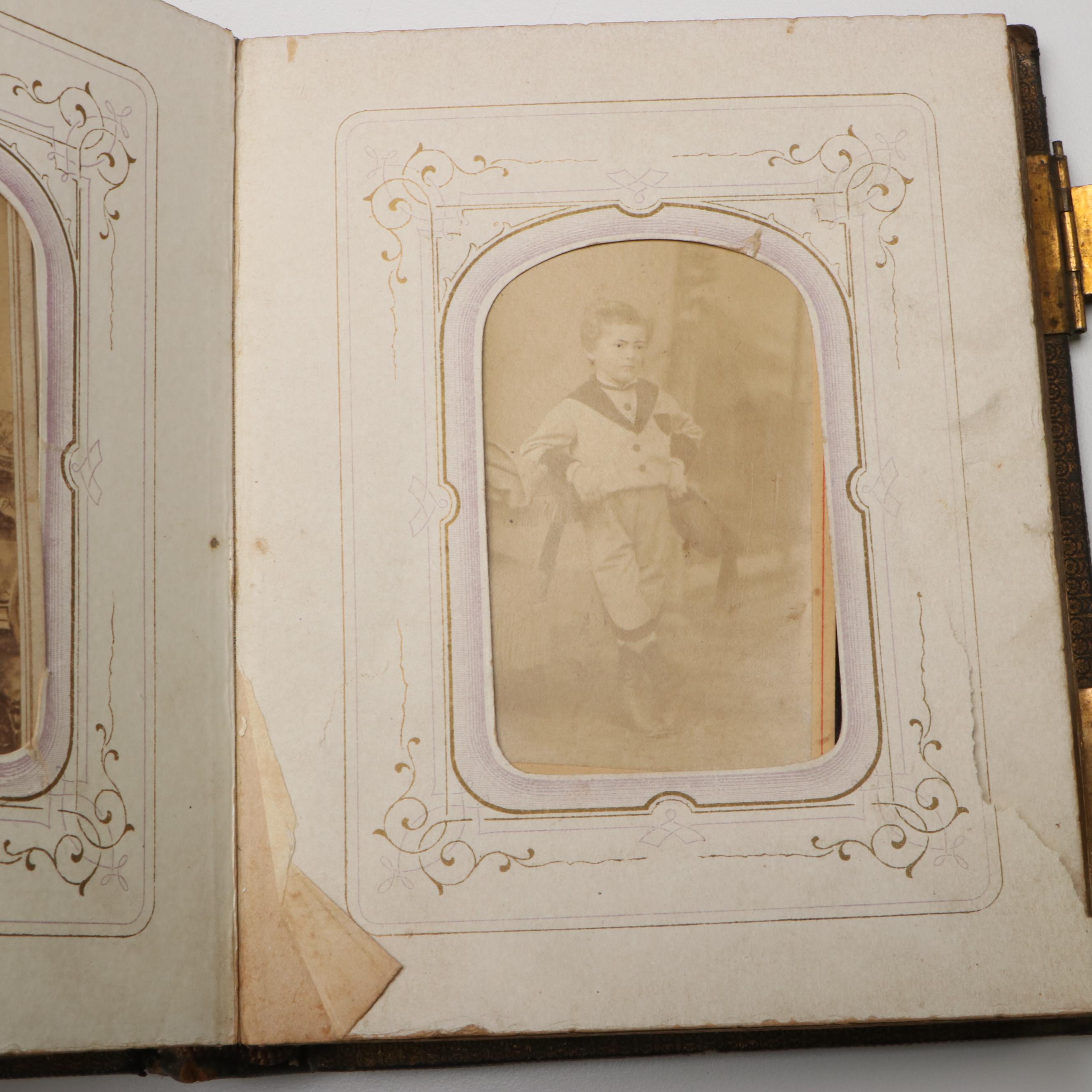 German with Other Portraits of Men, Women and Children, Mid-19th Century