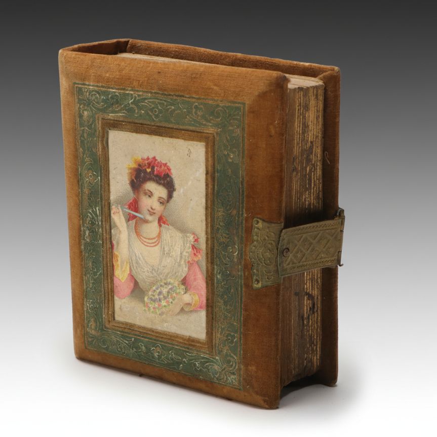 Carte de Visite with Other Portraits of Men, Women and Children, Mid-19th C.