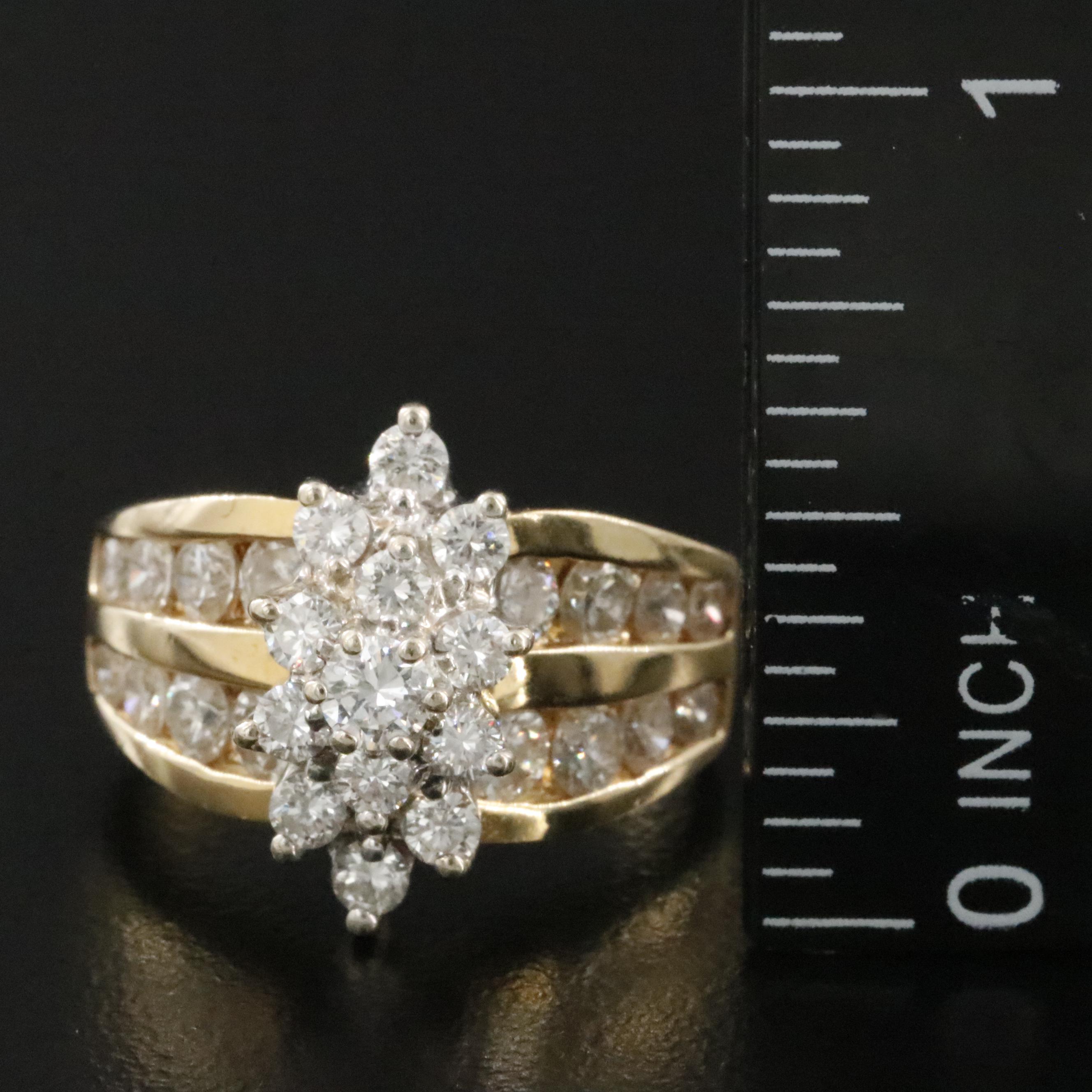 14K 1.96 CTW Diamond Ring