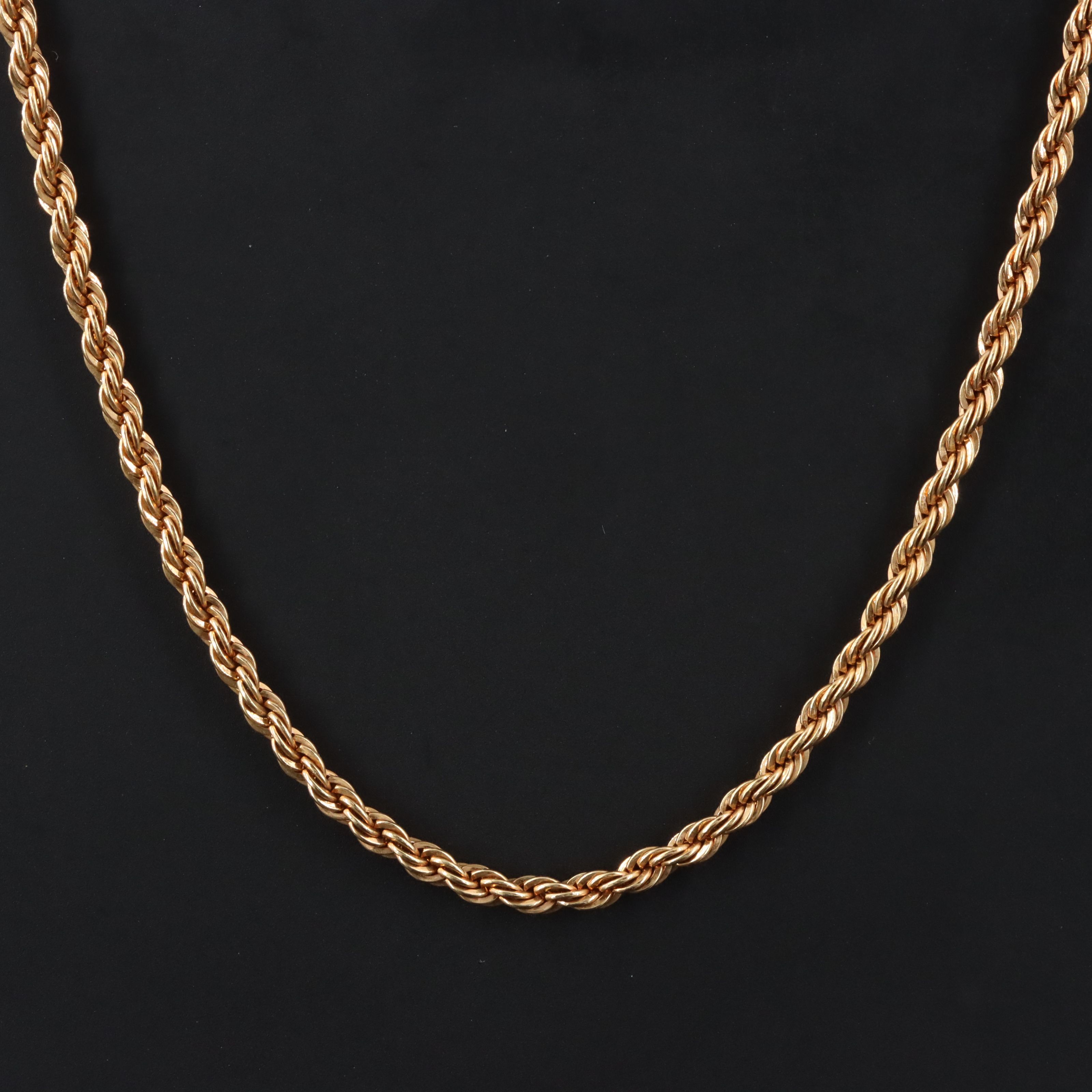 Sterling Braided Chain Necklace