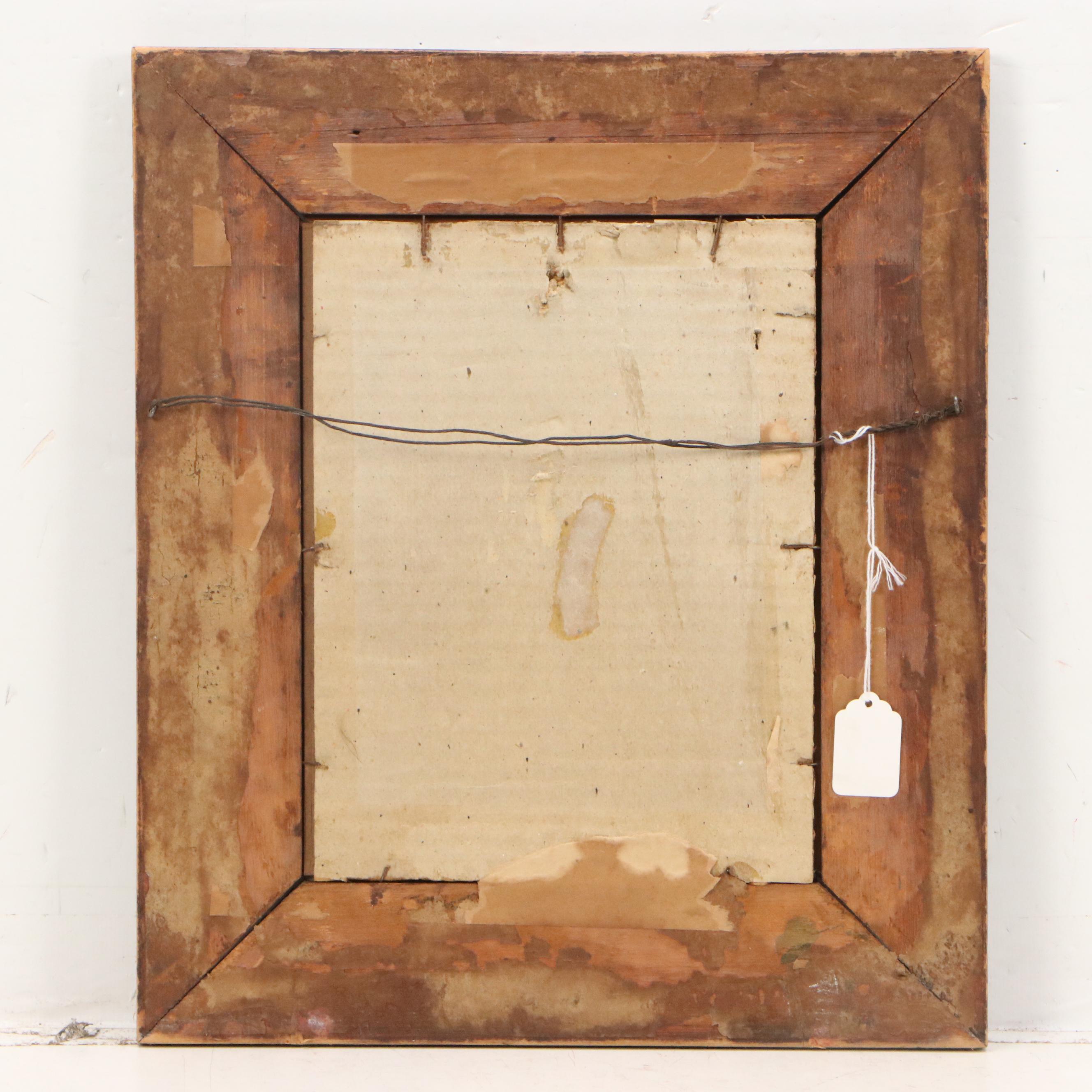 Oil Painting of Baby, 20th Century