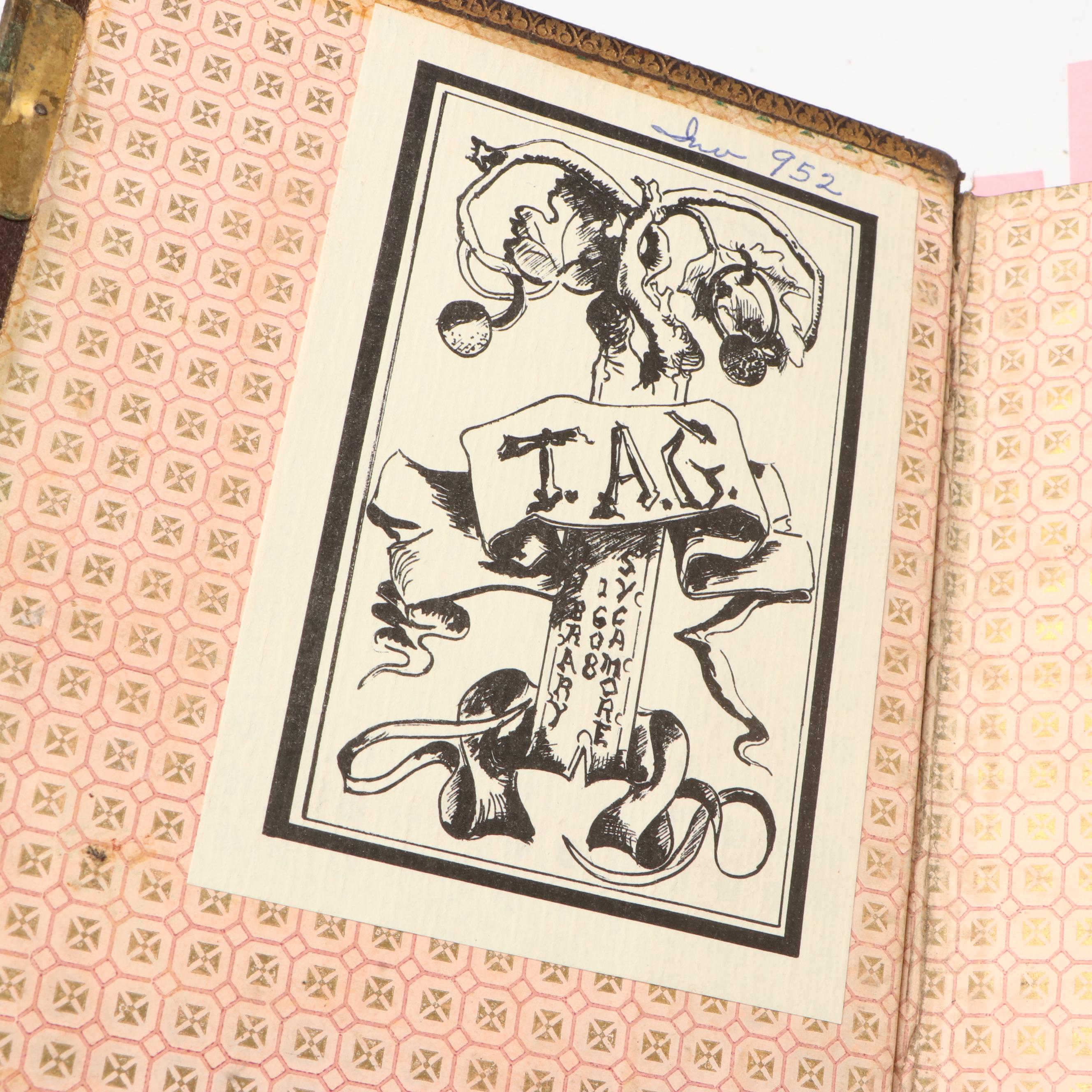 Tintype with Other Photos of Men, Women and Children, Late 19th/Early 20th C.