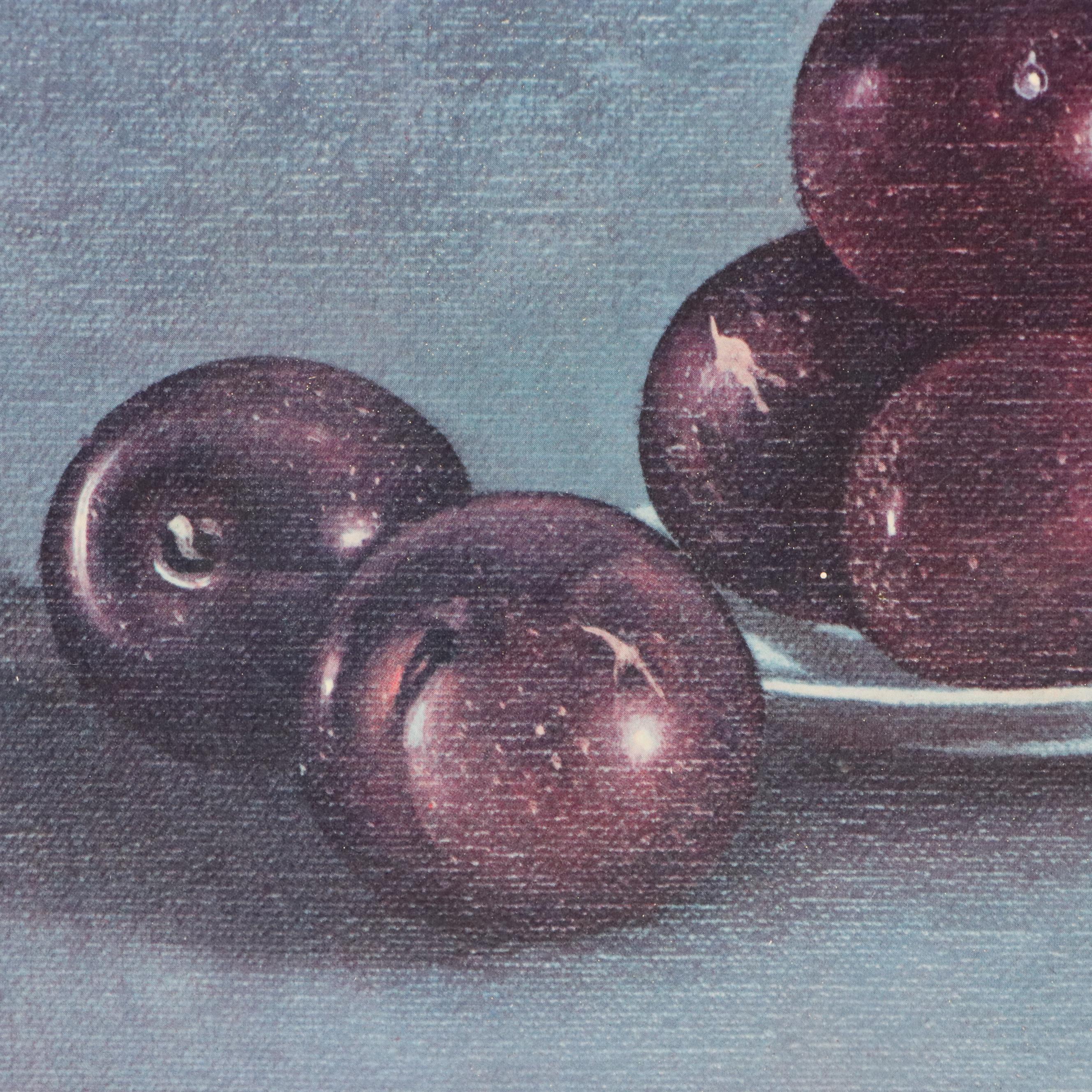 Offset Lithograph After Roberto Lupetti of Still Life with Fruit, 20th Century