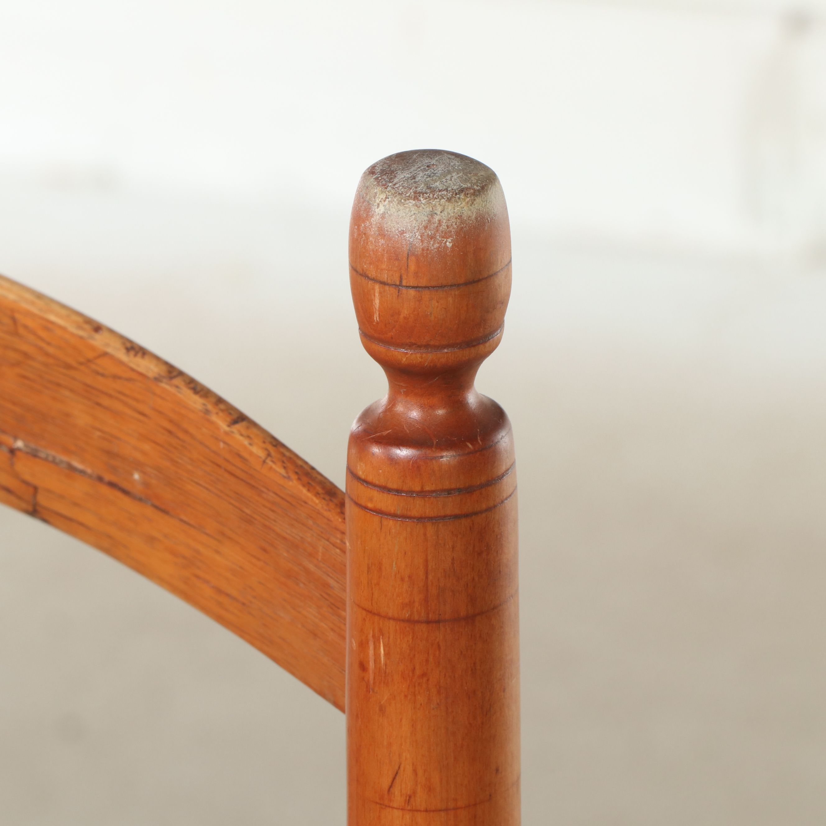 Nine-Piece Dining Set with Danish Modern Table and Shaker Style Chairs