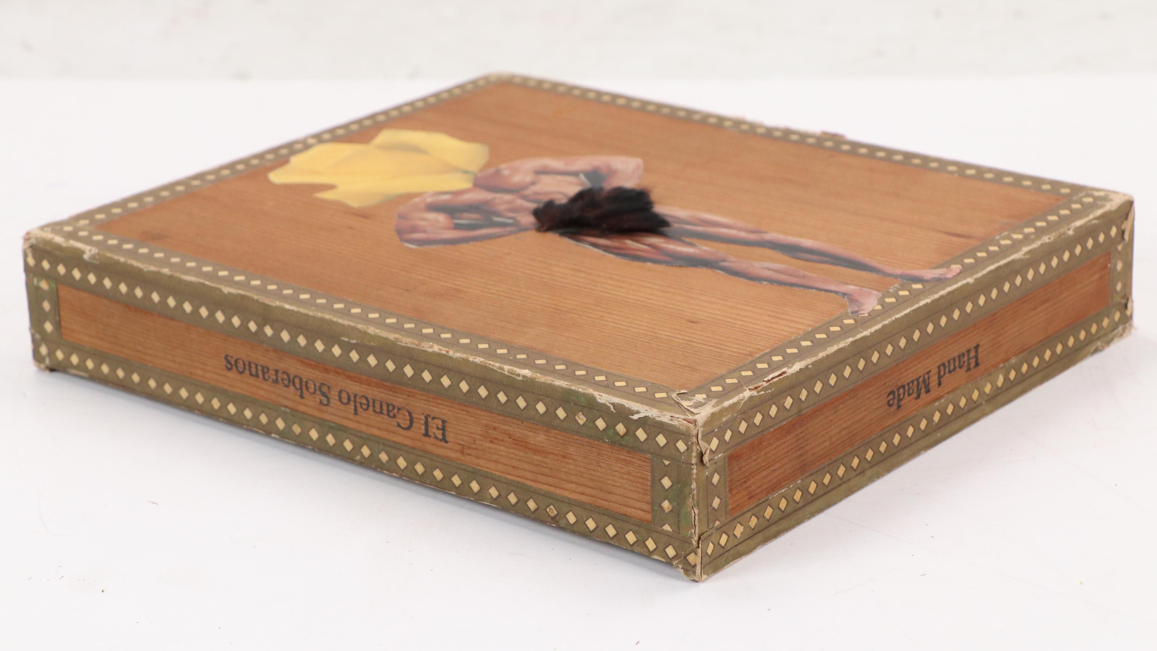 Gary Spradling Mixed Media Collage "Rose Bud," 1984