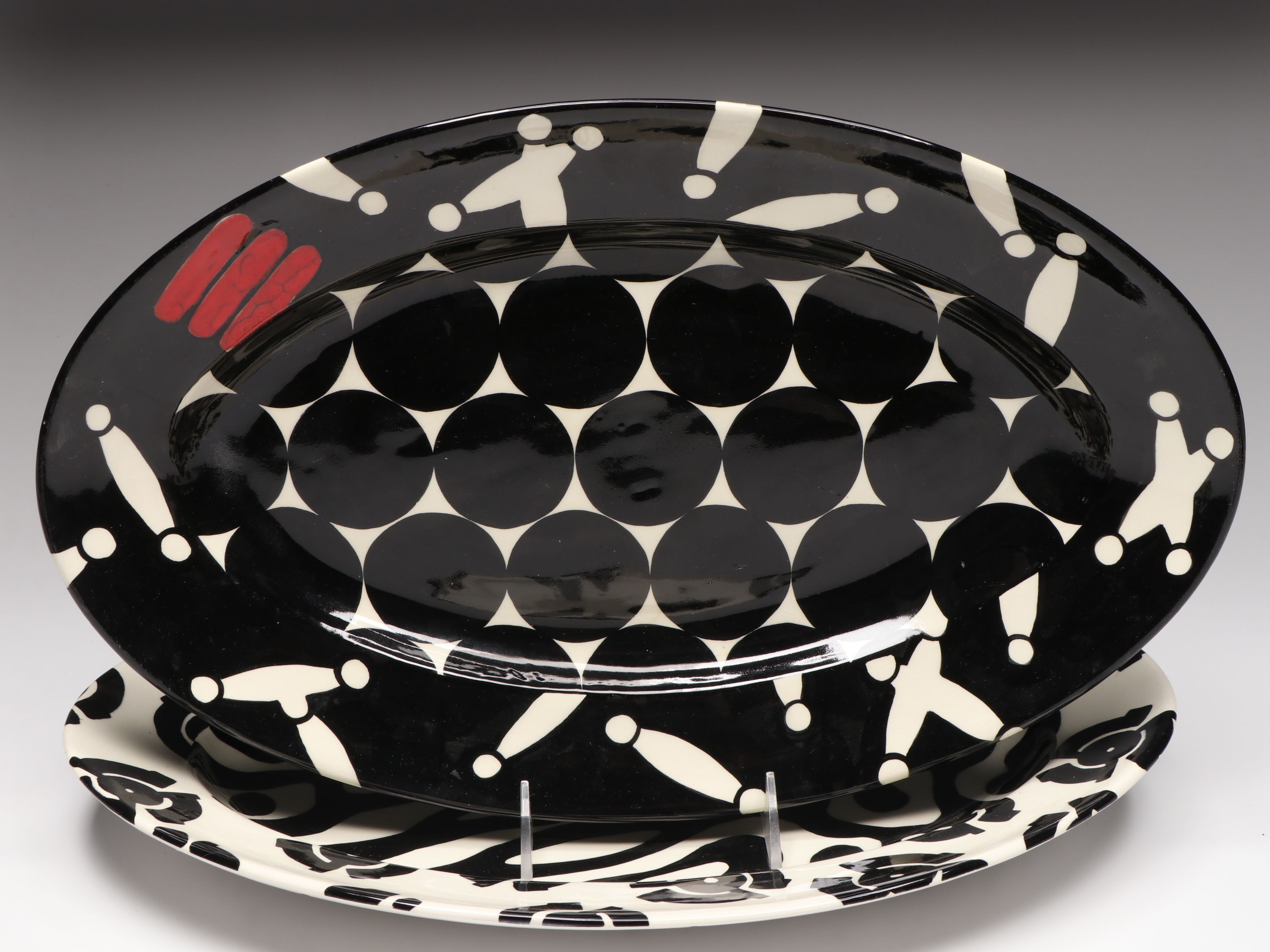 CM Lee Ceramic Mugs, Saucers, and Oval Bowls