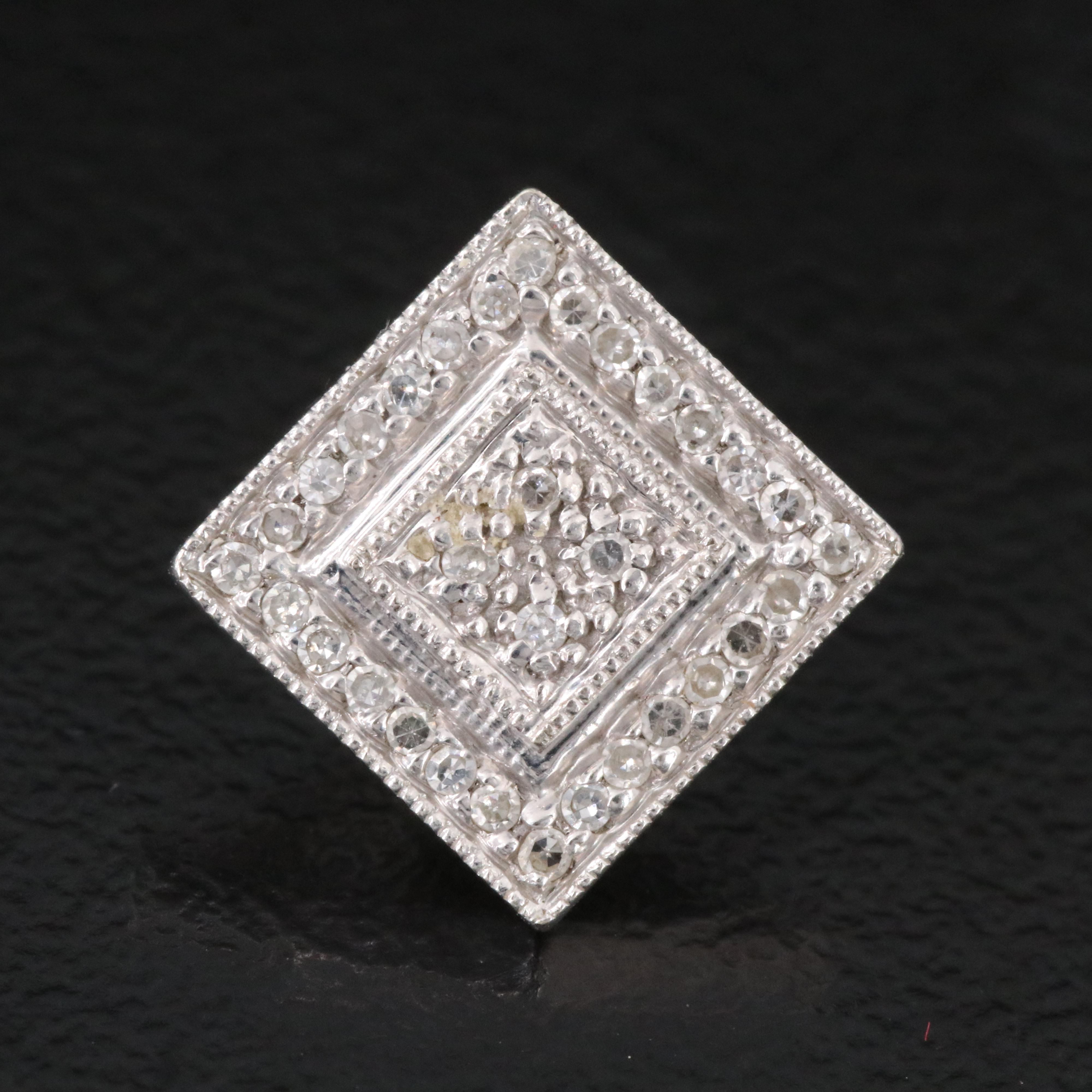 14K 0.09 CTW Diamond Pendant