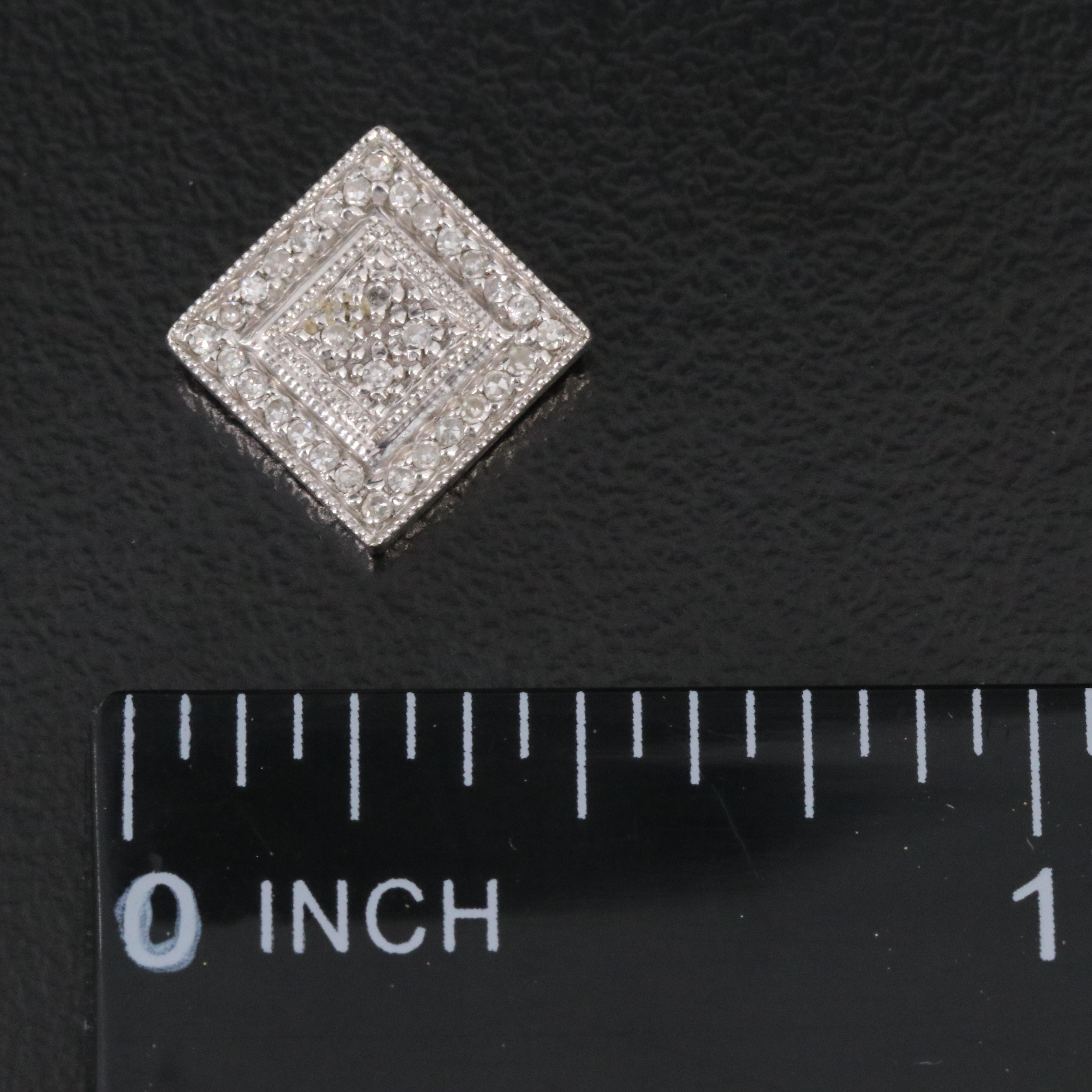 14K 0.09 CTW Diamond Pendant