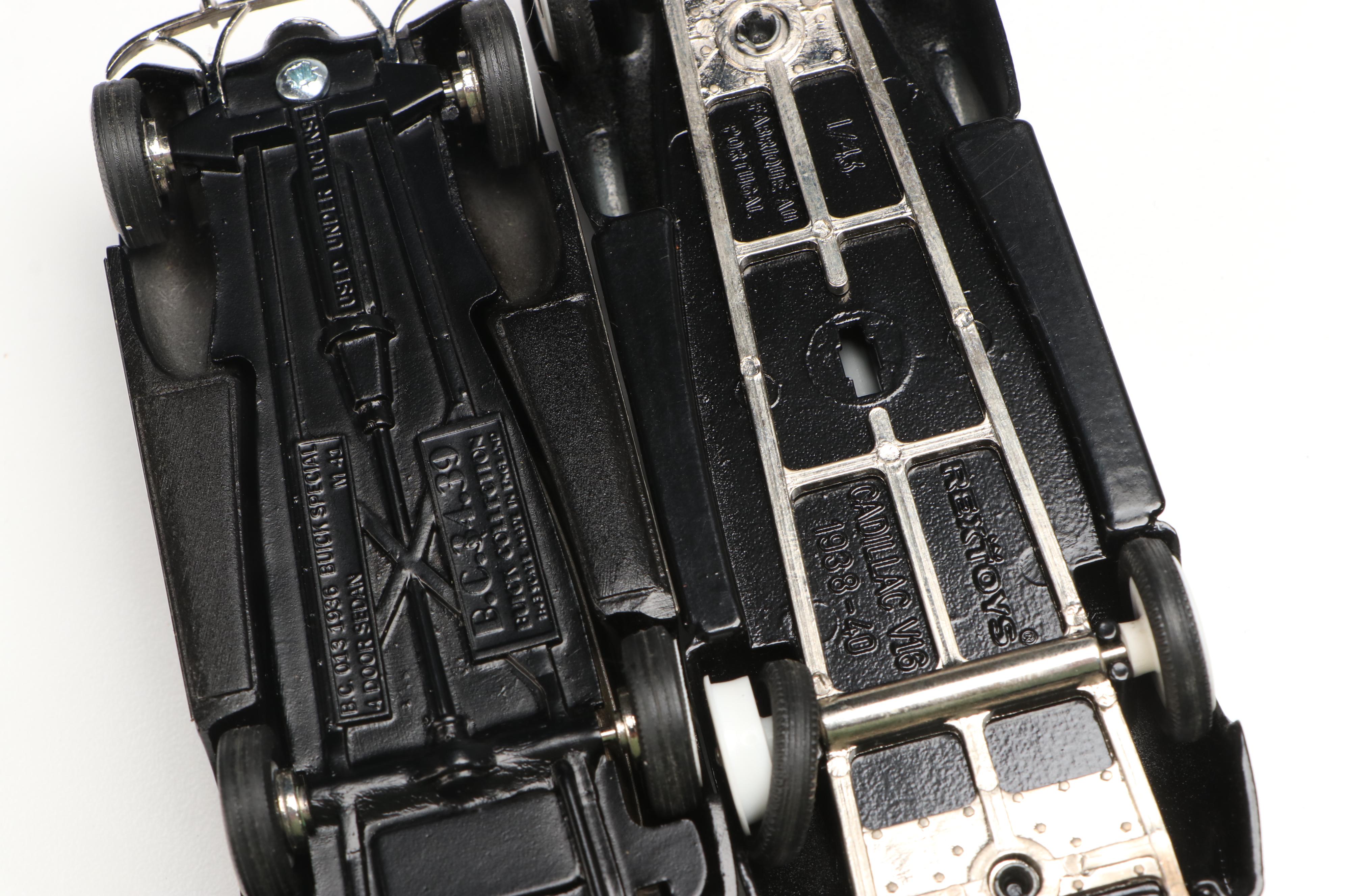 Brooklin Special Edition 1938 Buick Coupe M-46S with Other Diecast Vehicles