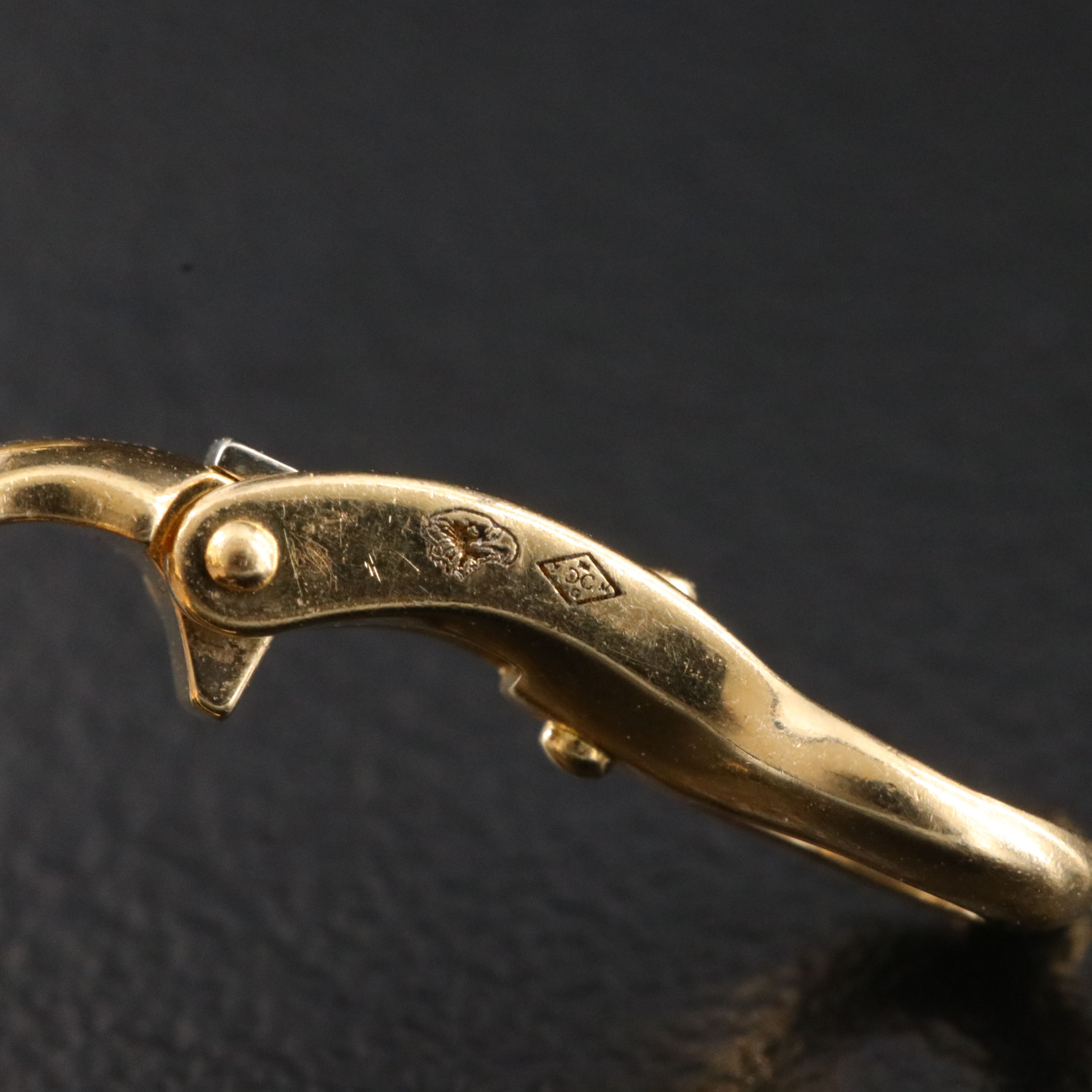 Van Cleef & Arpels Vintage Alhambra 18K Mother of Pearl Earrings