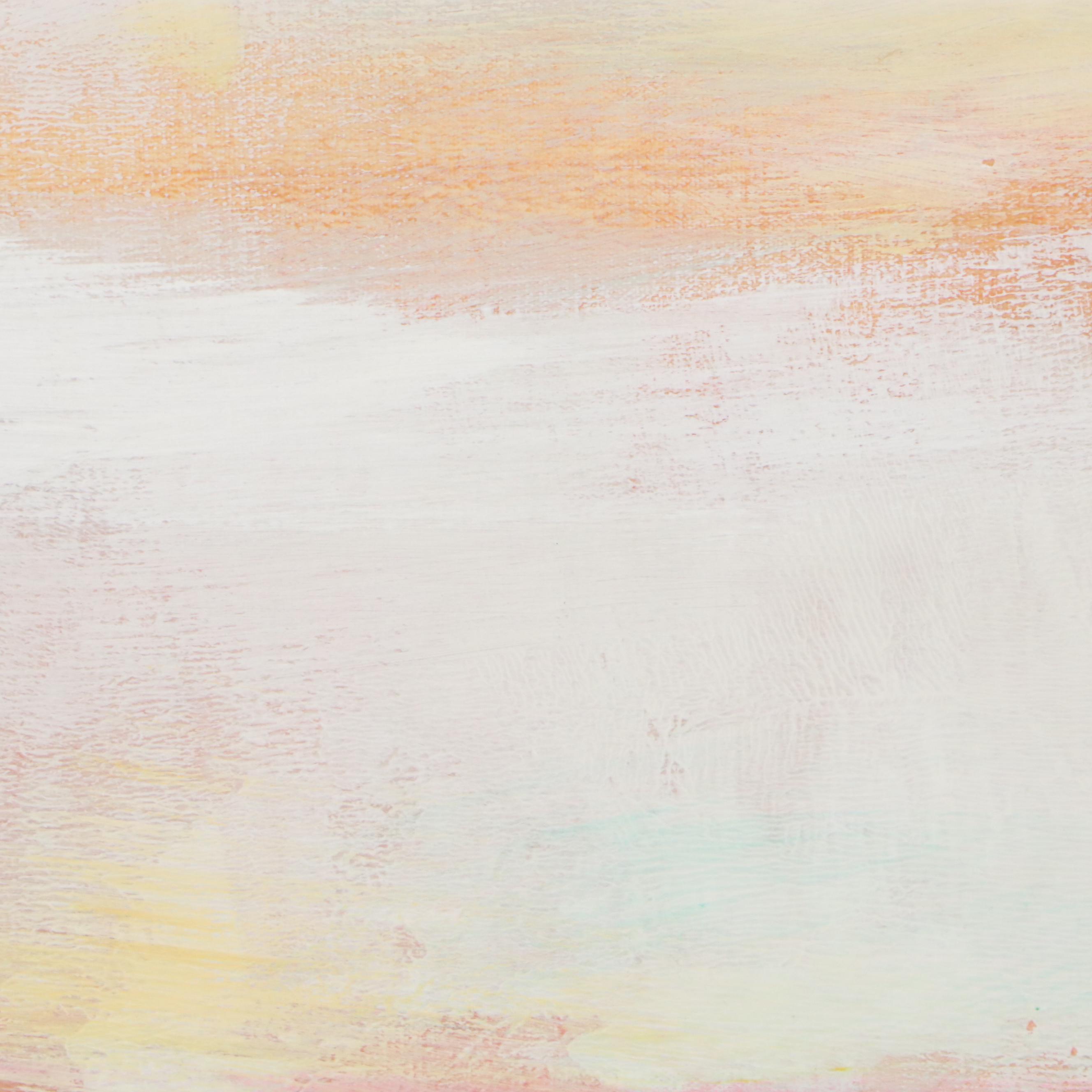 Ursula J. Brenner Abstract Mixed Media Painting, 21st Century