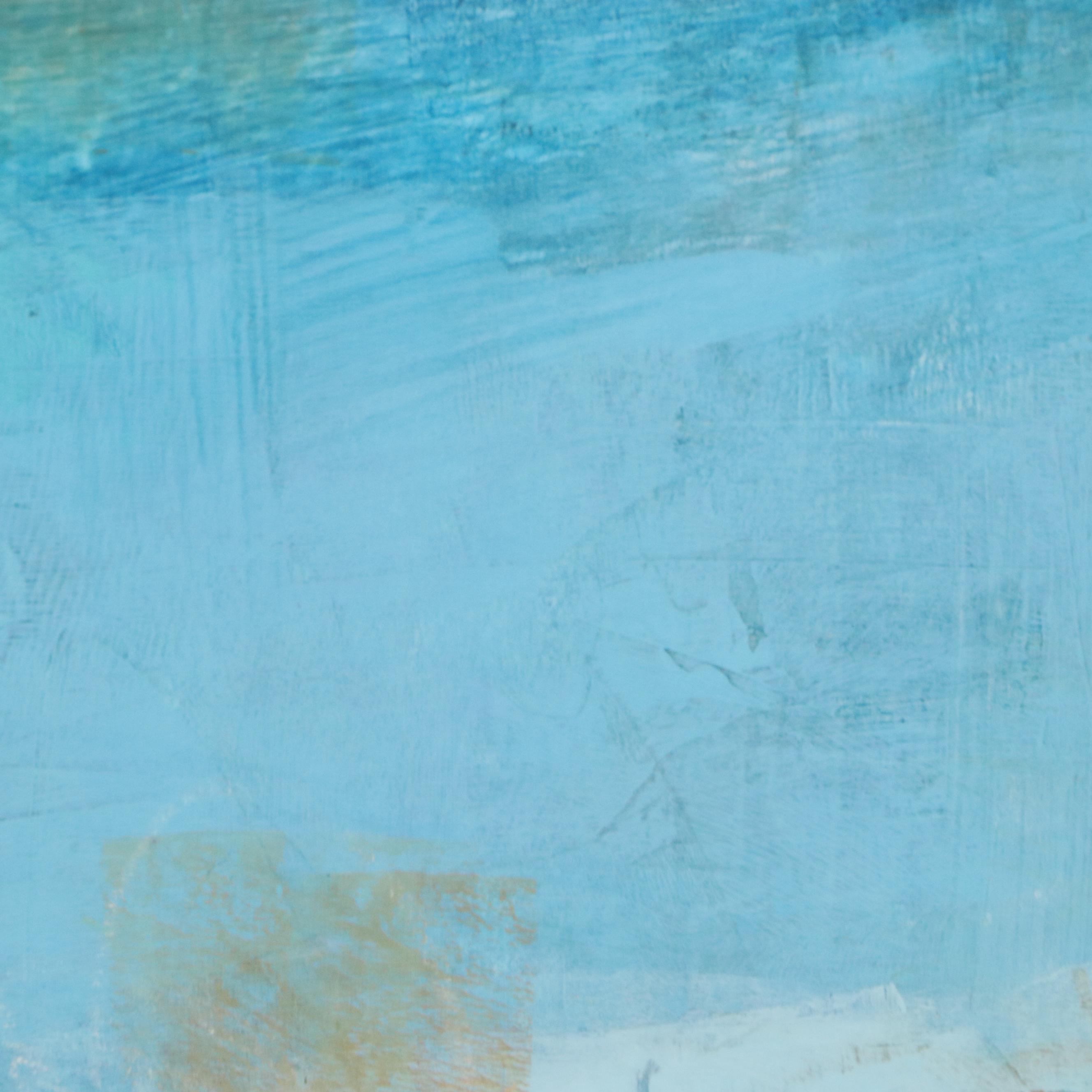 Ursula J. Brenner Abstract Mixed Media Painting, 21st Century