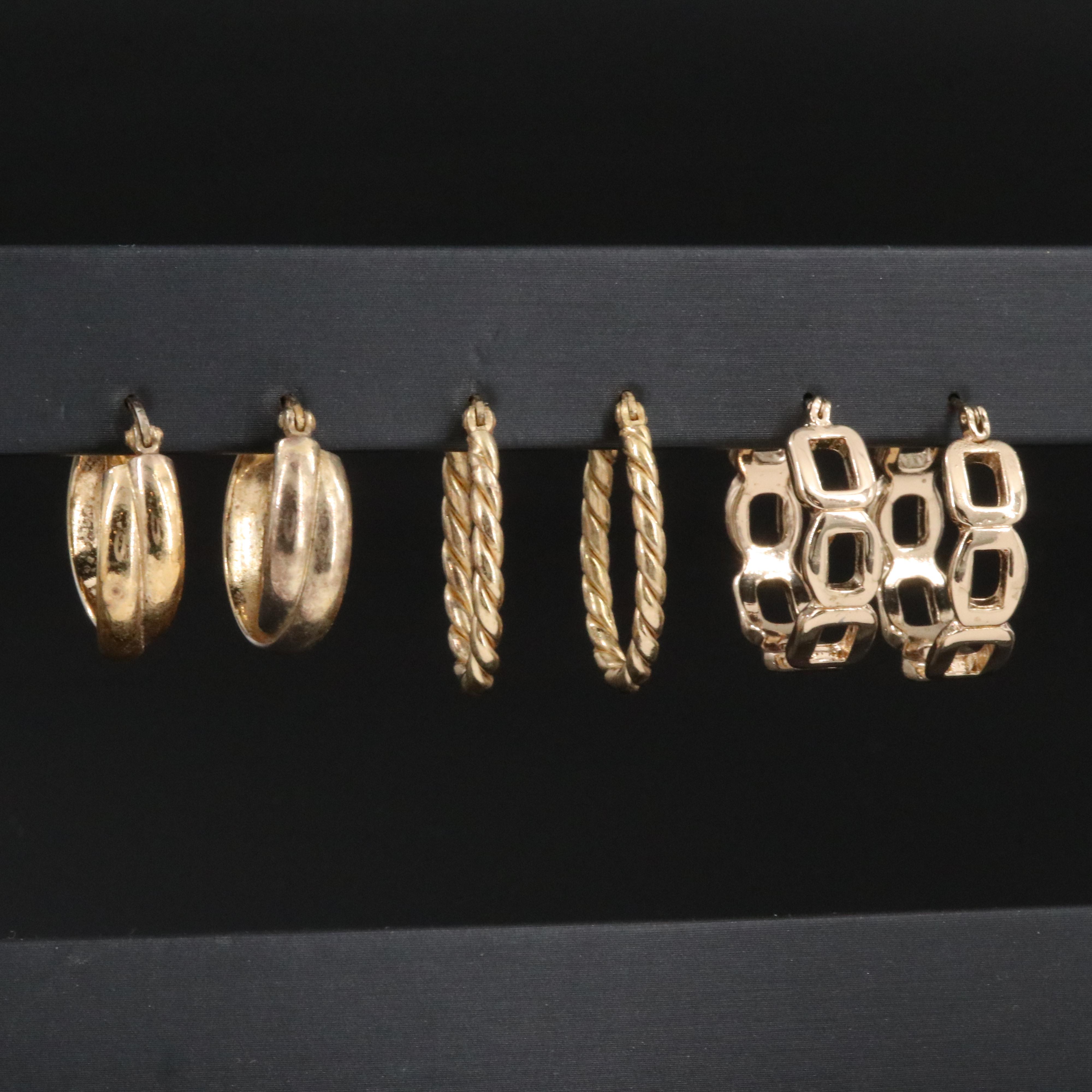 Sterling Hoop Earrings