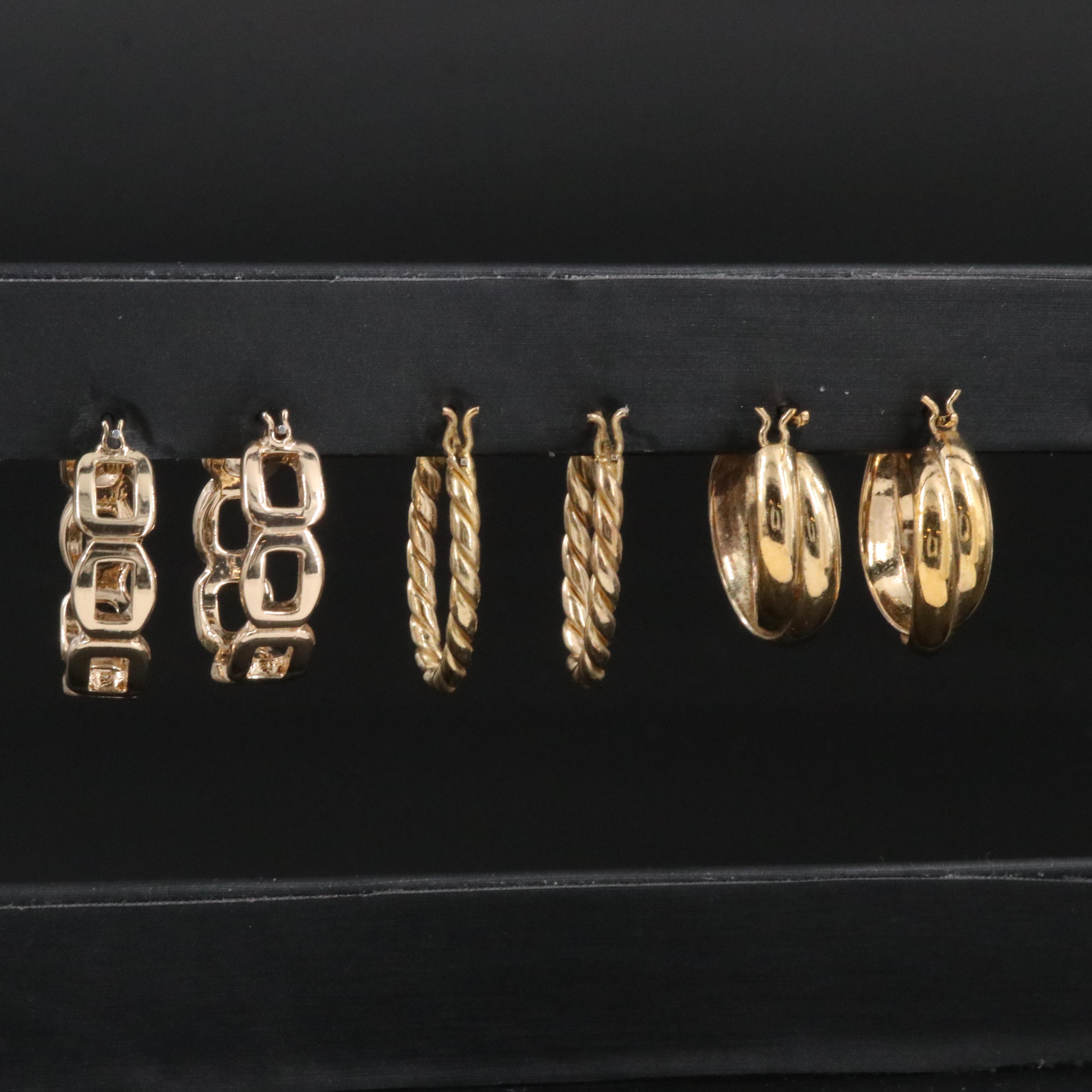 Sterling Hoop Earrings