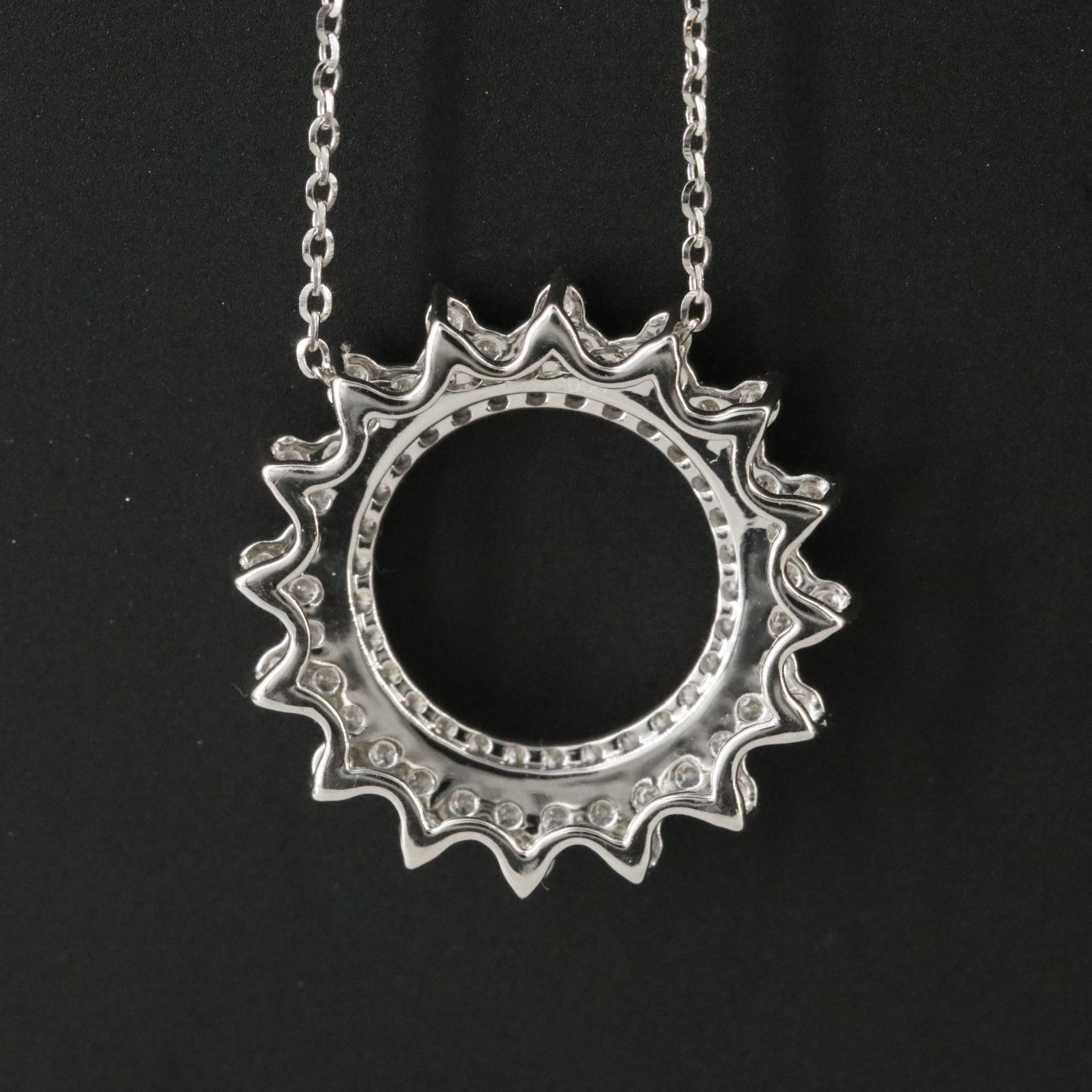 14K 0.52 CTW Diamond Pendant Necklace