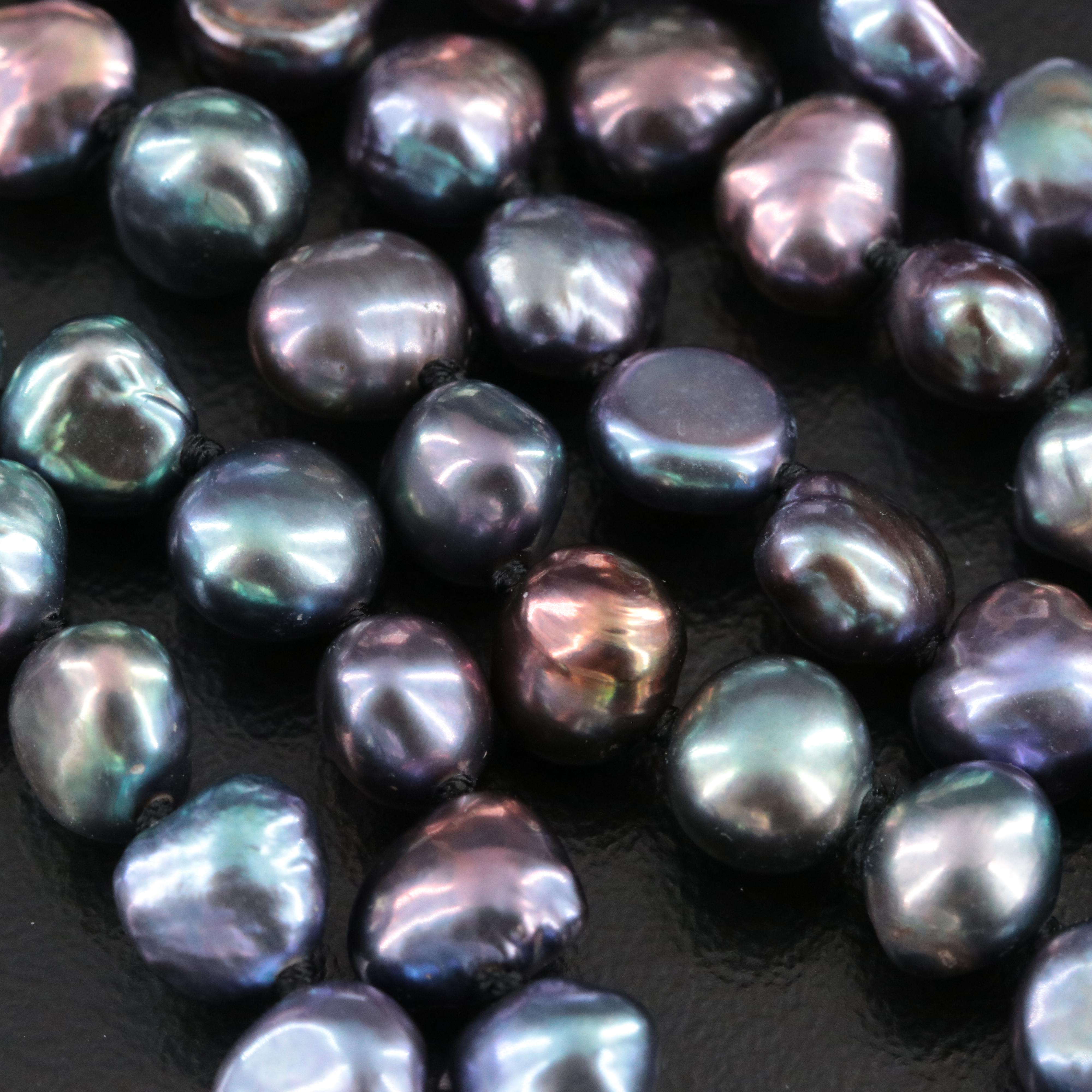 Rope Length Pearl Necklace