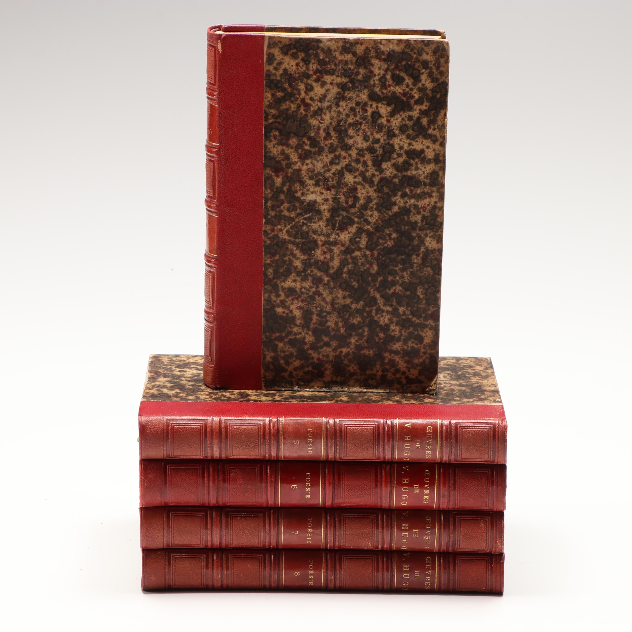 "Oeuvres Complètes de Victor Hugo" by Alexandre Houssiaux with More French Books