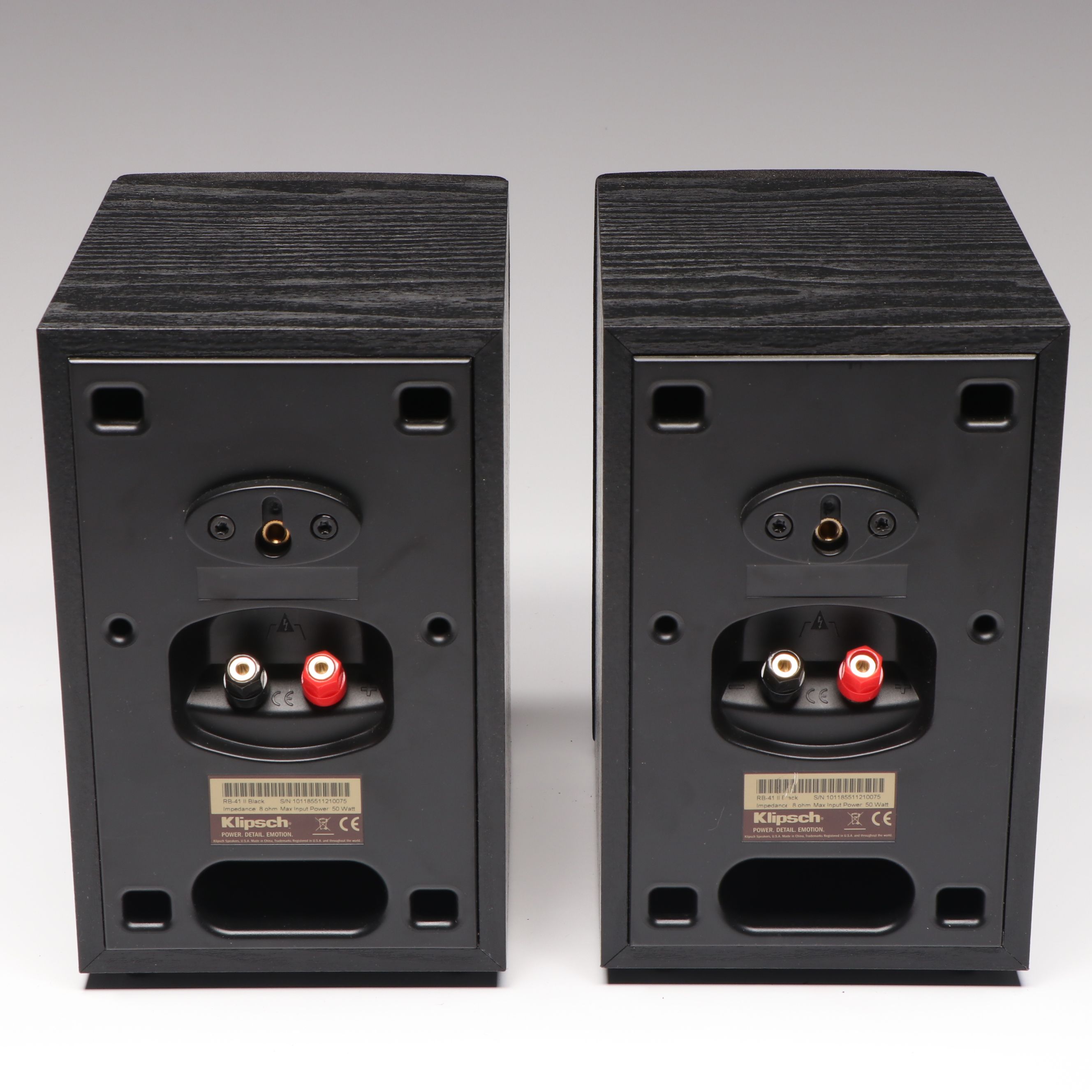 Klipsch Center Speaker with Connected Pair of Subwoofers