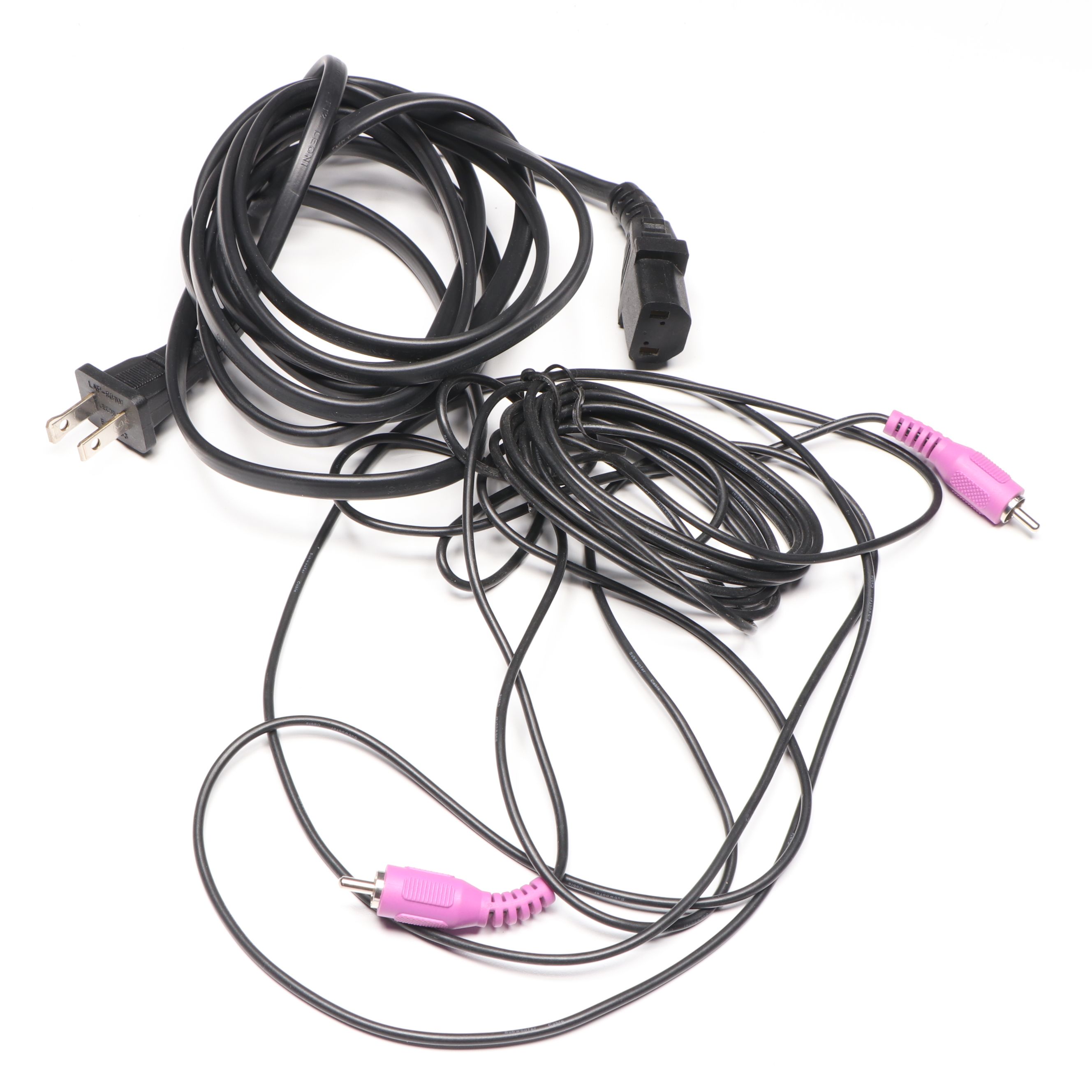 Klipsch Center Speaker with Connected Pair of Subwoofers