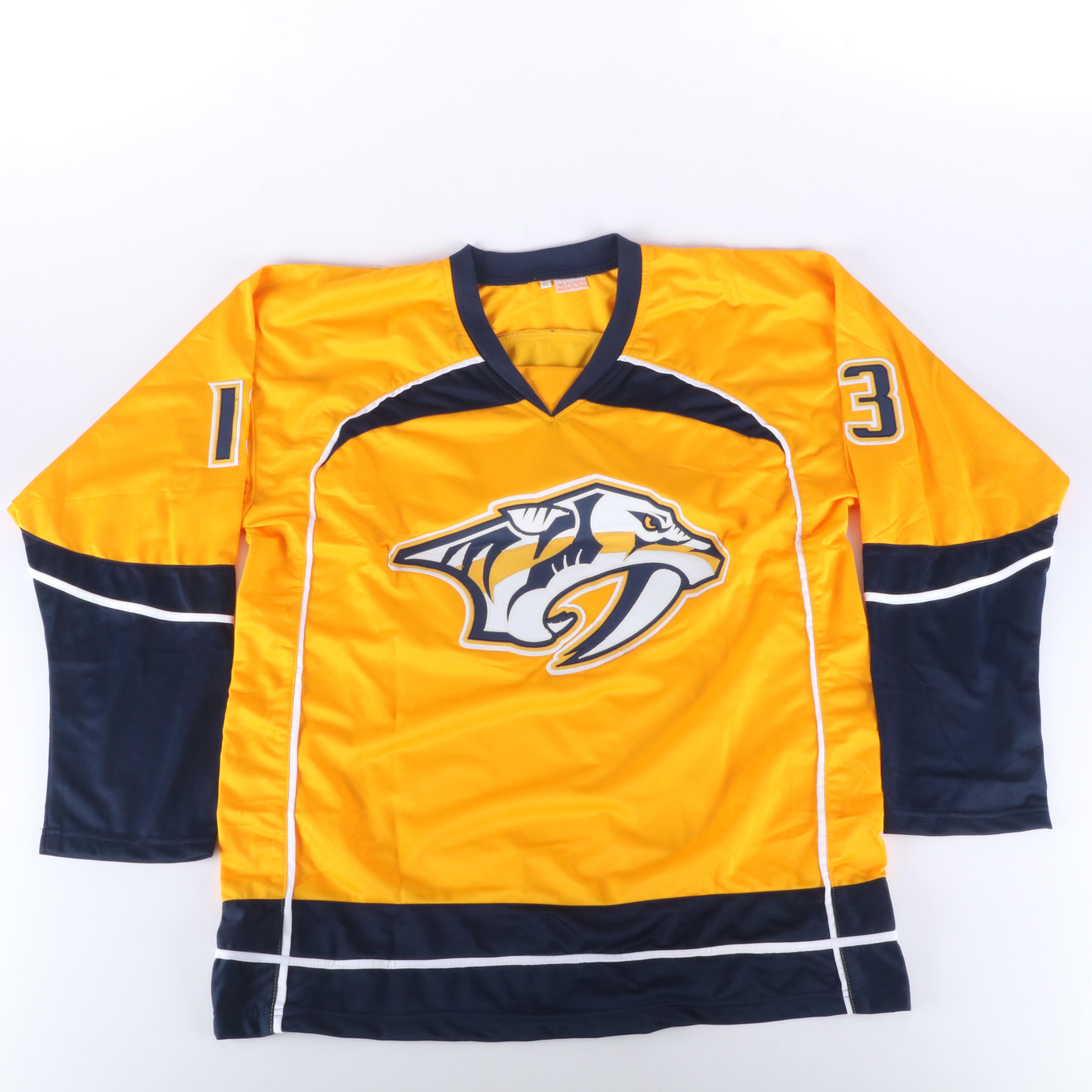 Nick Bonino Signed Nashville Predators Hockey Jersey