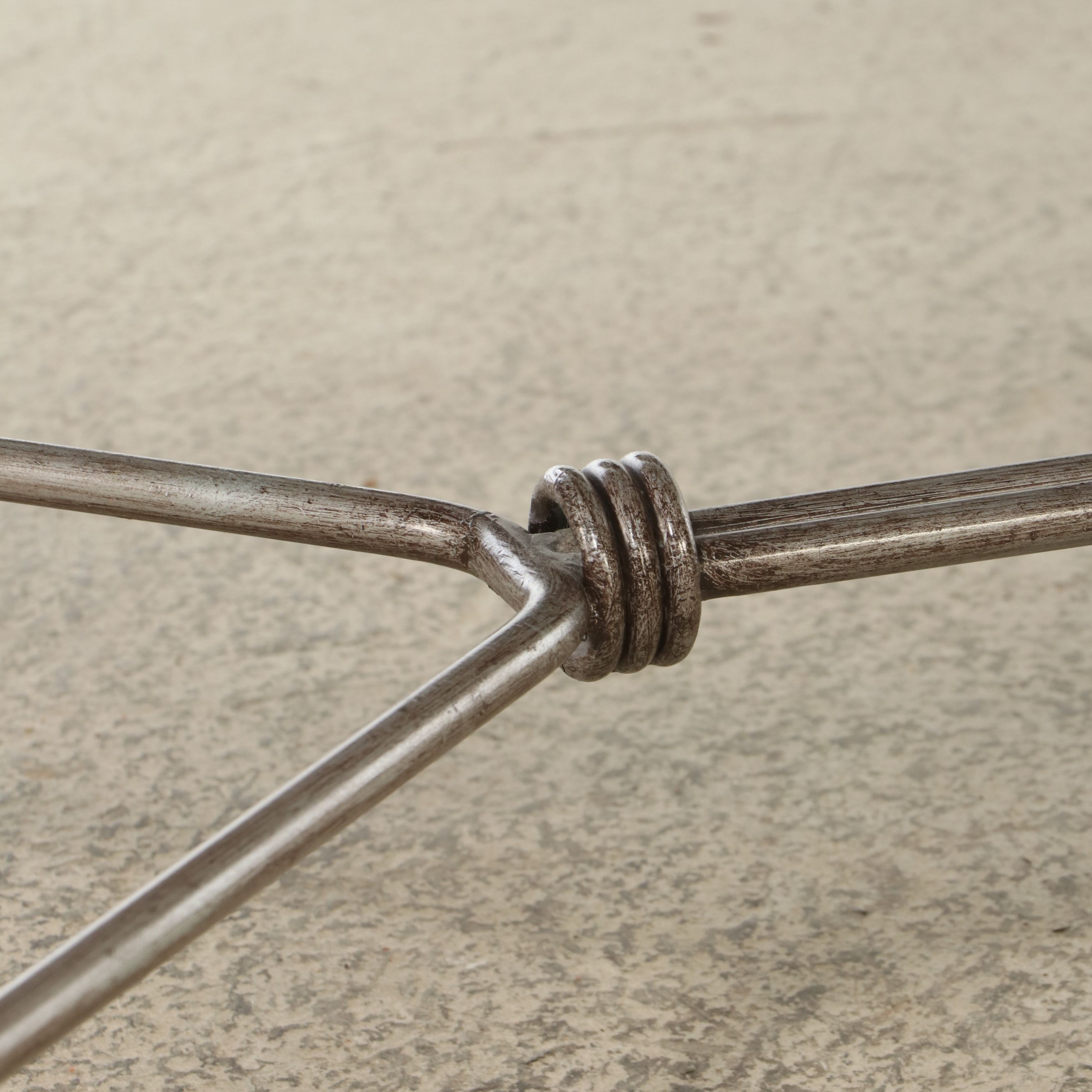 Italian Regency Style Glass Metal Top Coffee Table