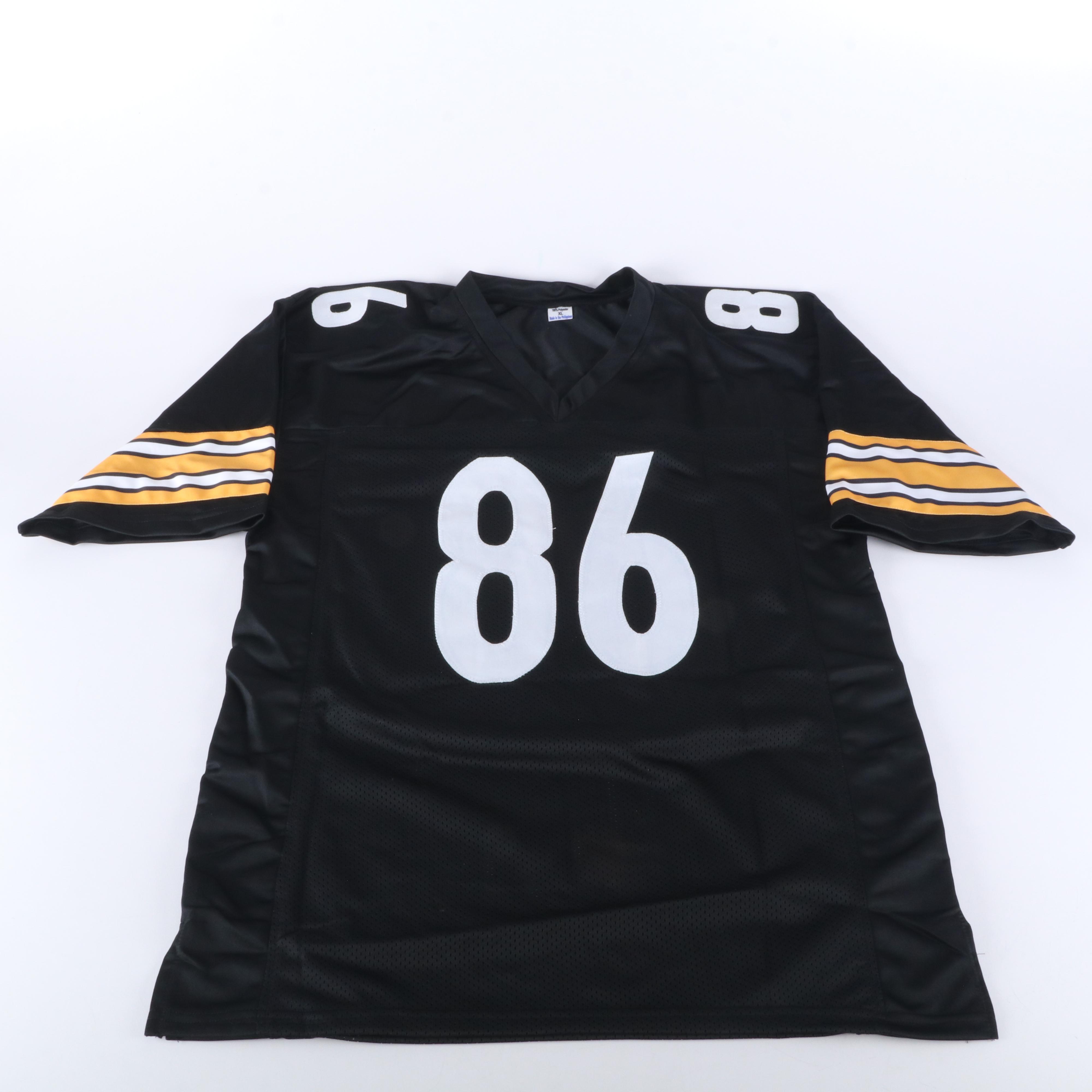 Hines Ward Signed Pittsburgh Steelers Football Jersey
