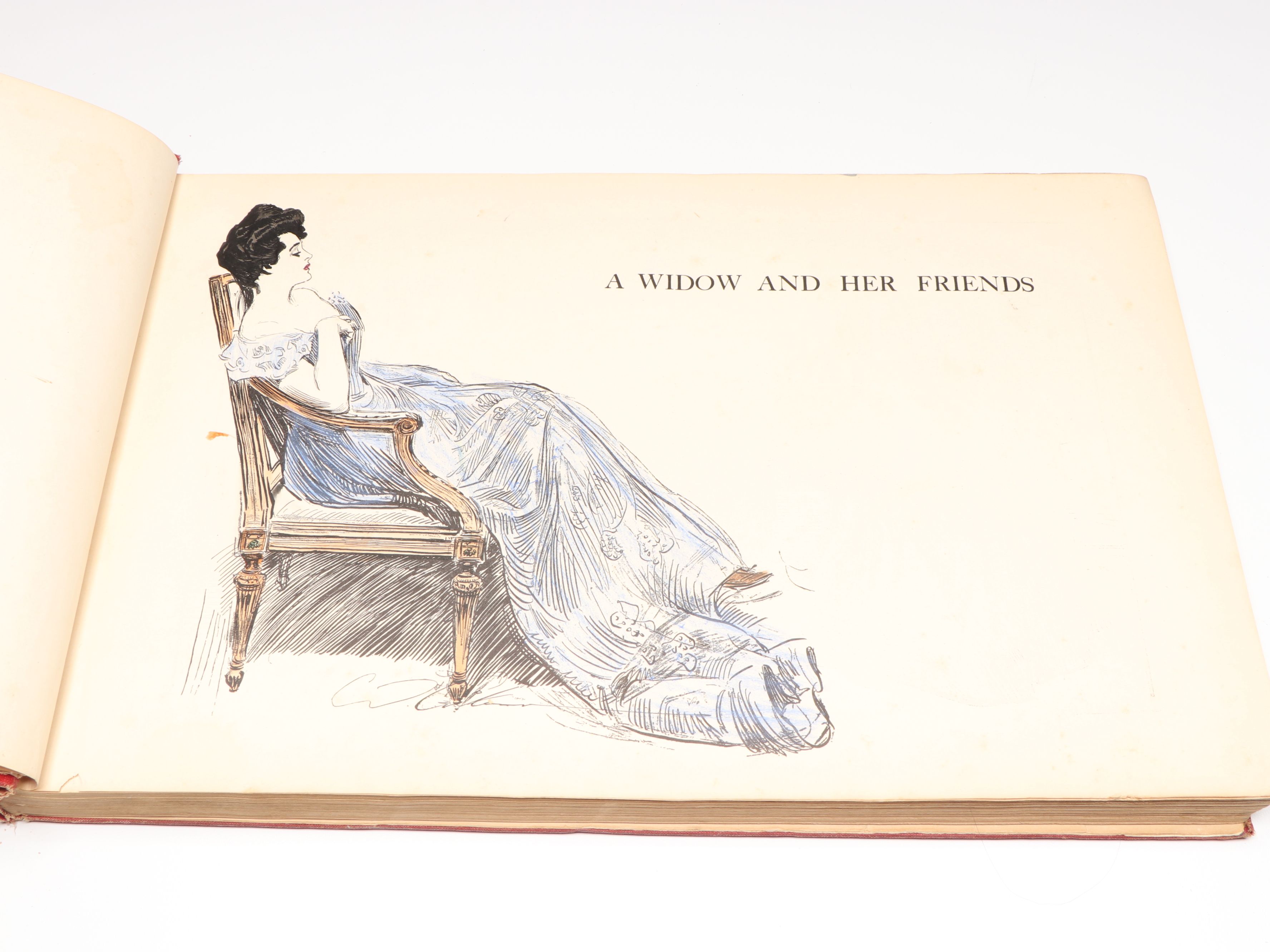 Illustrated "The Gibson Book" by Charles Dana Gibson, 1907