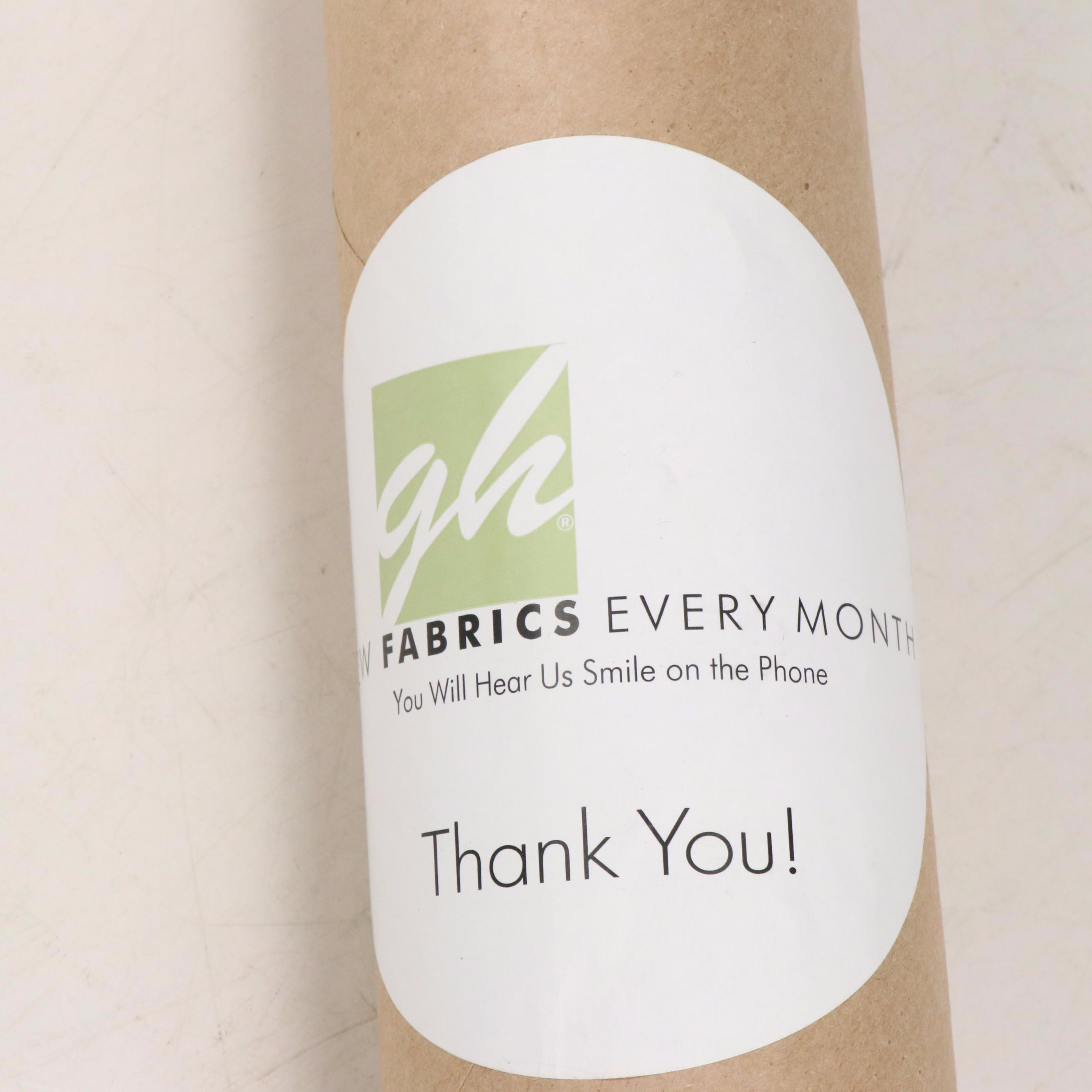 GH Red Chenille Upholstery Fabric Bolt