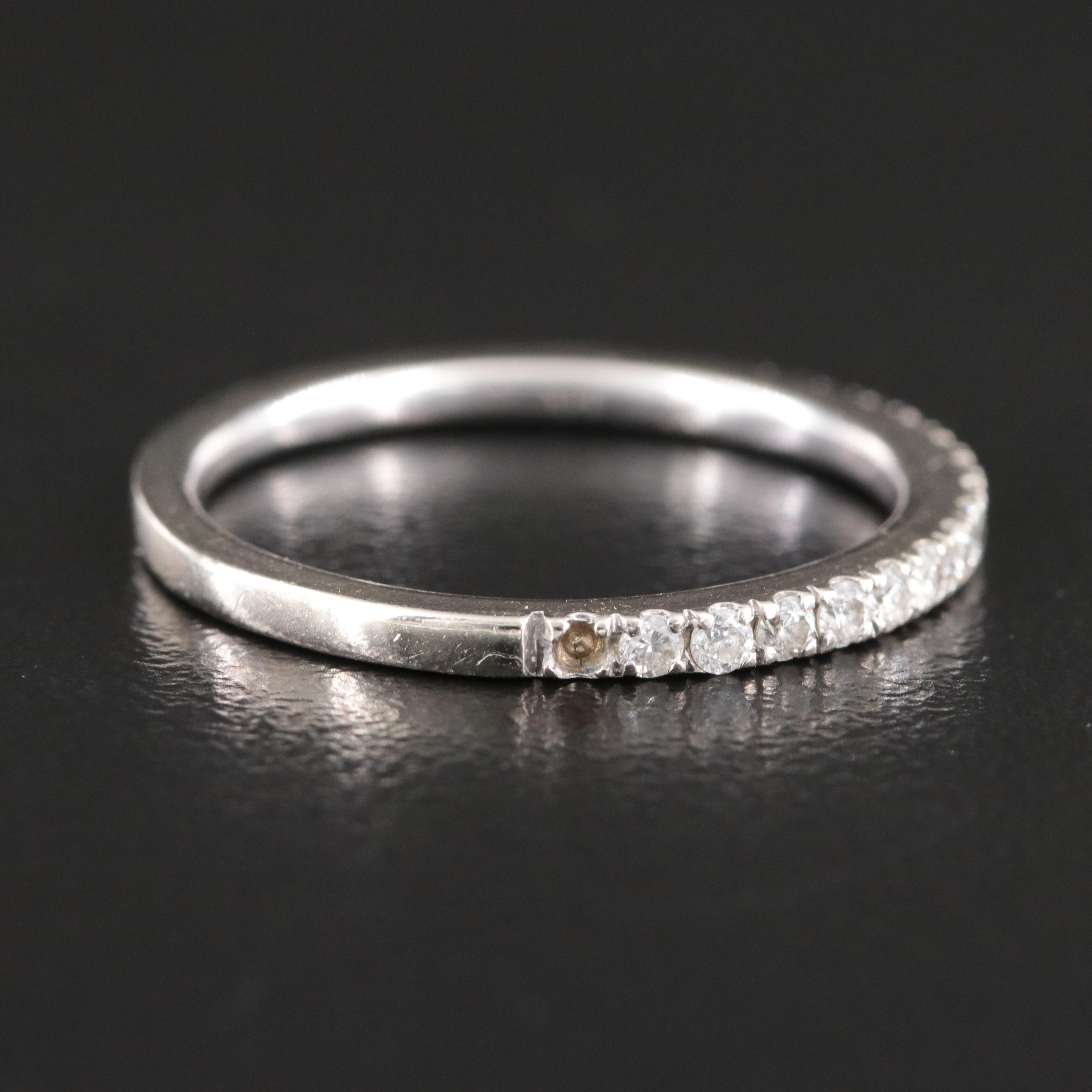 14K 0.24 CTW Diamond Band